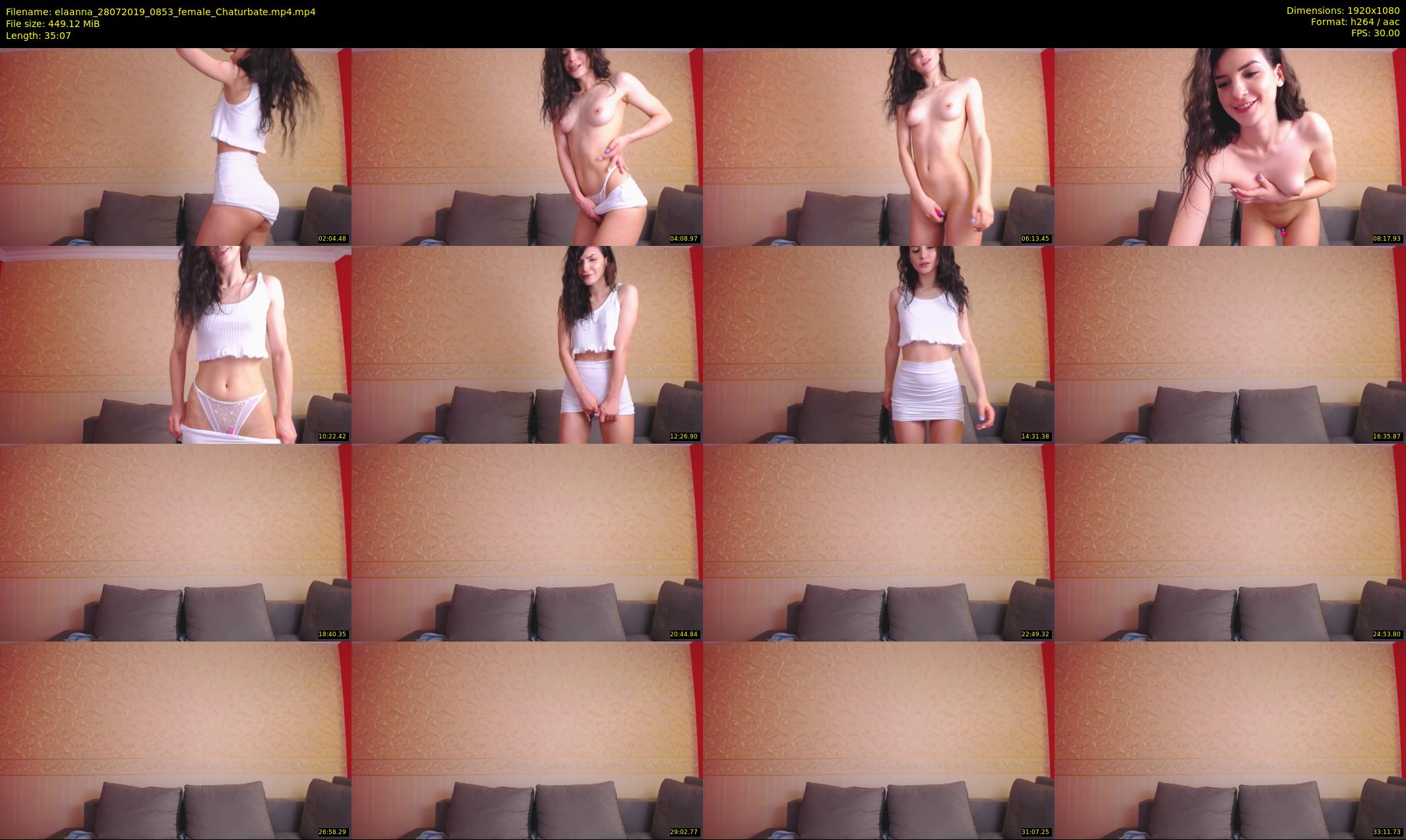 elaanna — 36 minute Chaturbate female cam show recording, 1080p, Jul 28, 2019