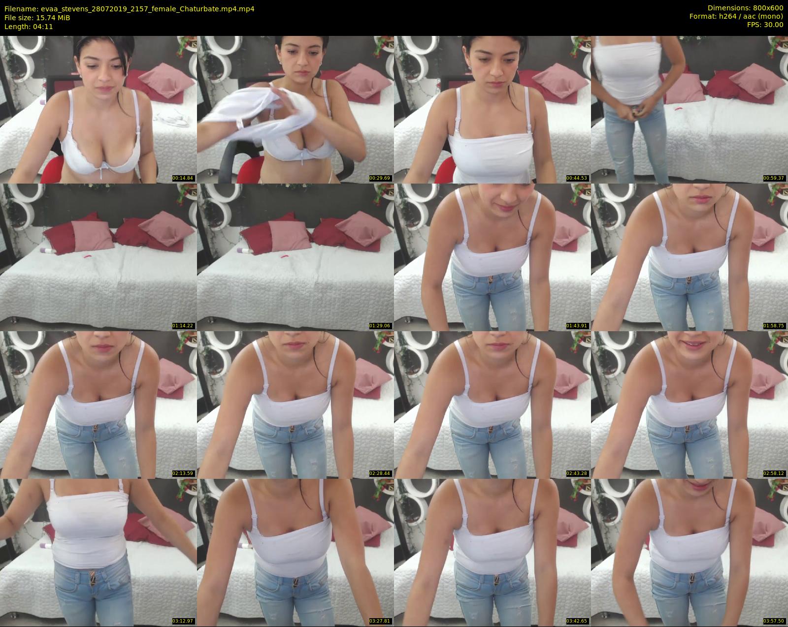 evaa_stevens — 5 minute Chaturbate female cam show recording, 480p, Jul 28, 2019