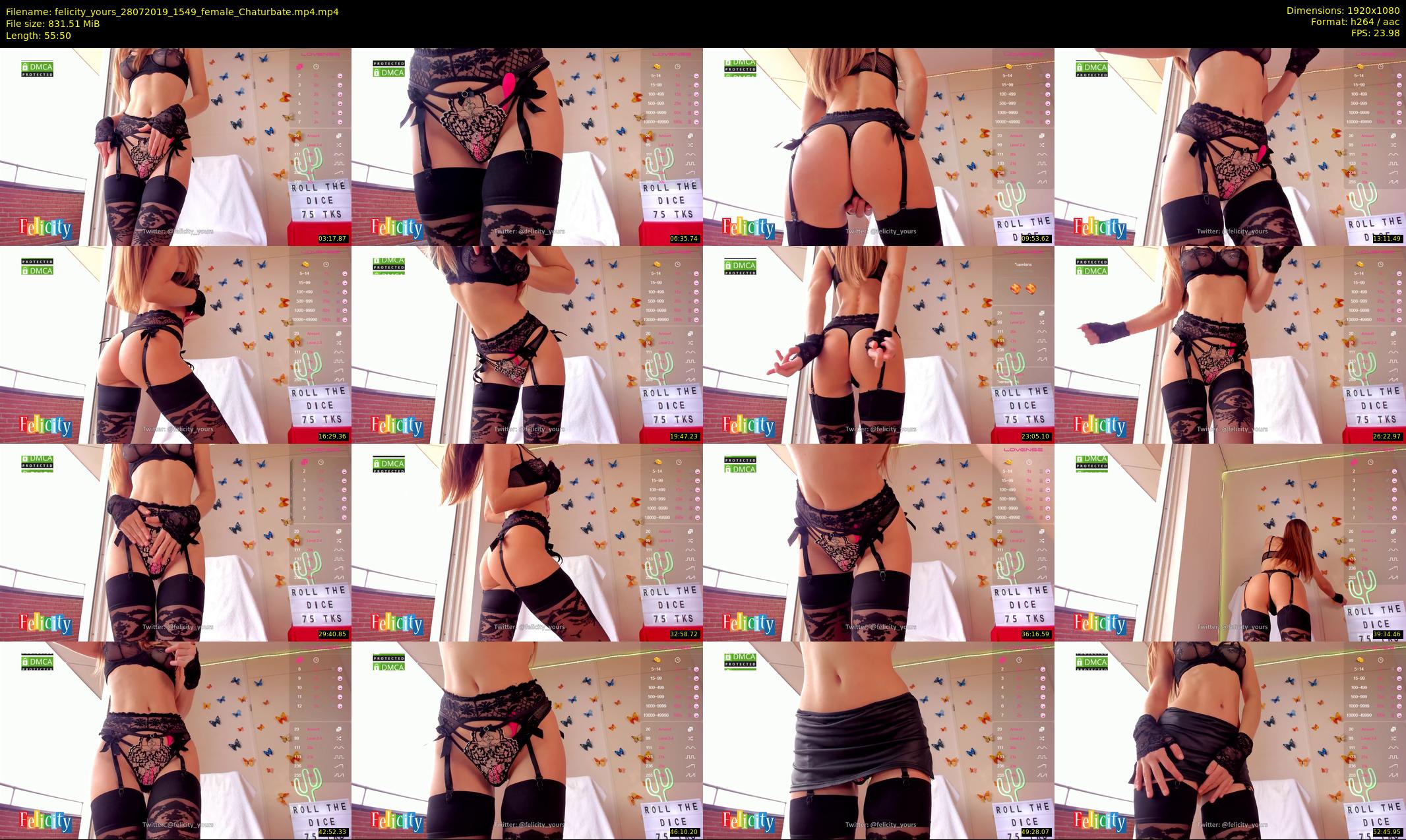 felicity_yours — 56 minute Chaturbate female cam show recording, 1080p, Jul 28, 2019