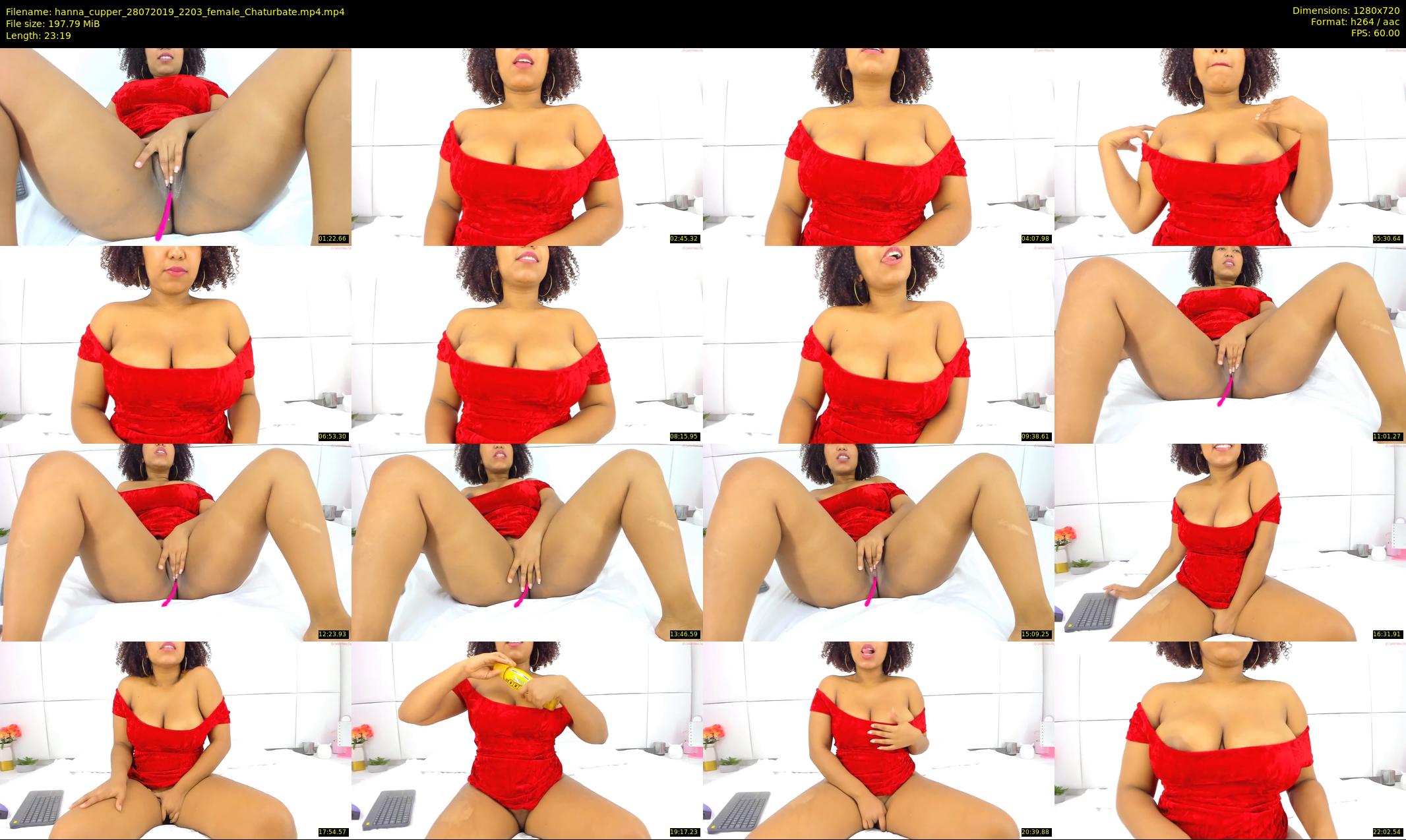 hanna_cupper — 24 minute Chaturbate female cam show recording, 720p, Jul 28, 2019