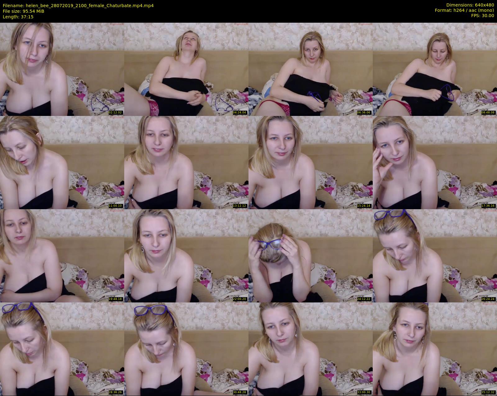 helen_bee — 38 minute Chaturbate female cam show recording, 480p, Jul 28, 2019