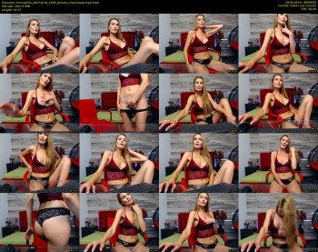 hornygirllx — 35 minute Chaturbate female cam show recording, 480p, Jul 28, 2019