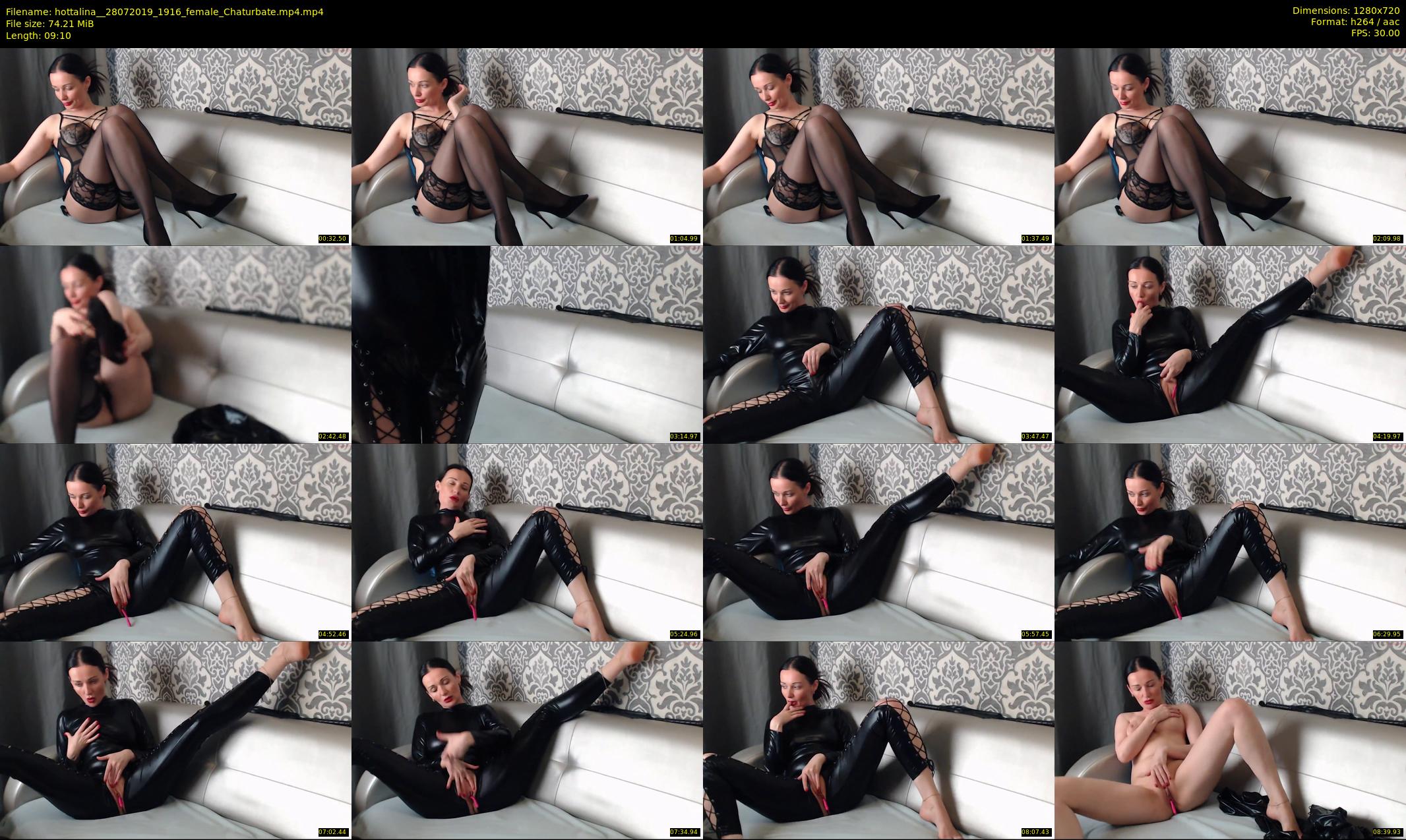 hottalina_ — 10 minute Chaturbate female cam show recording, 720p, Jul 28, 2019