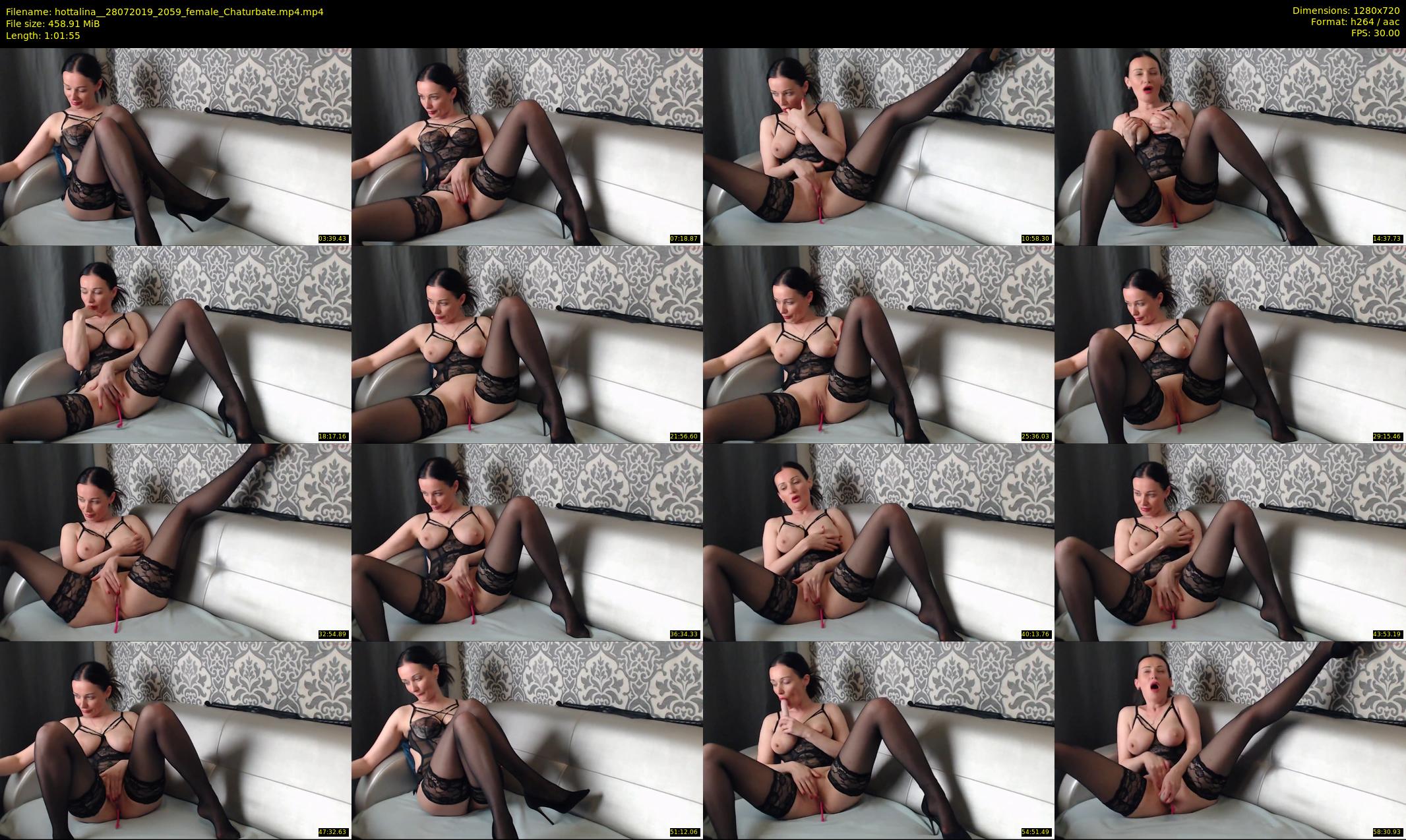 hottalina_ — 62 minute Chaturbate female cam show recording, 720p, Jul 28, 2019