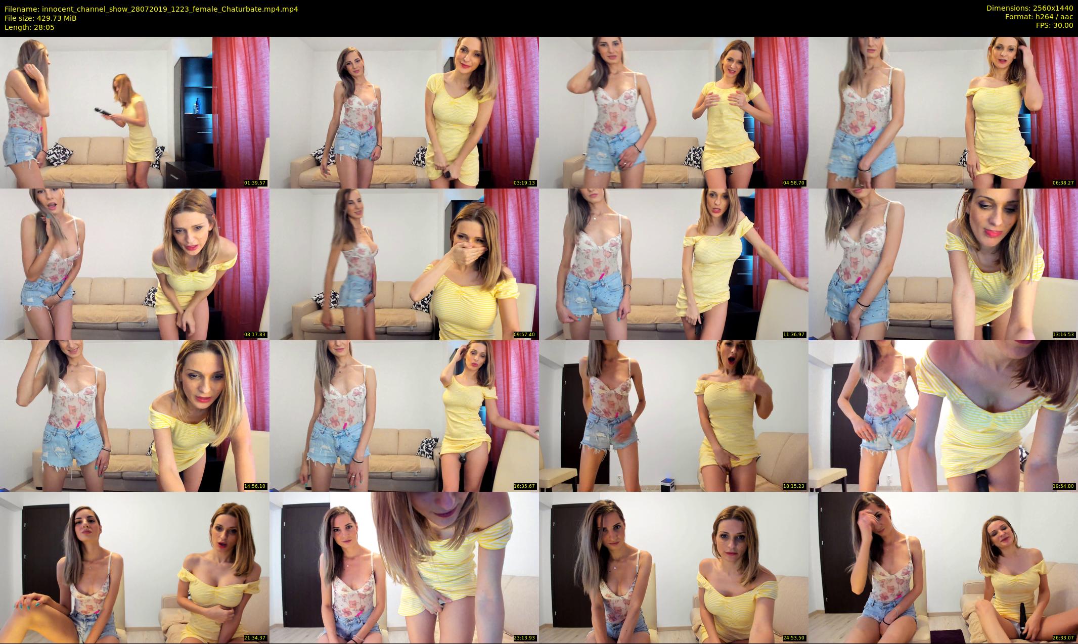 innocent_channel_show — 29 minute Chaturbate female cam show recording, 1080p, Jul 28, 2019