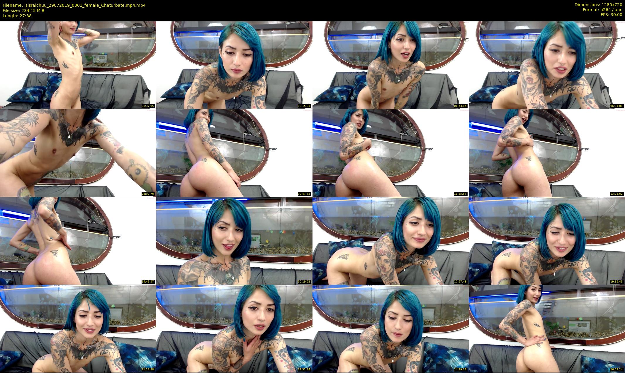 isisraichuu — 28 minute Chaturbate female cam show recording, 720p, Jul 29, 2019