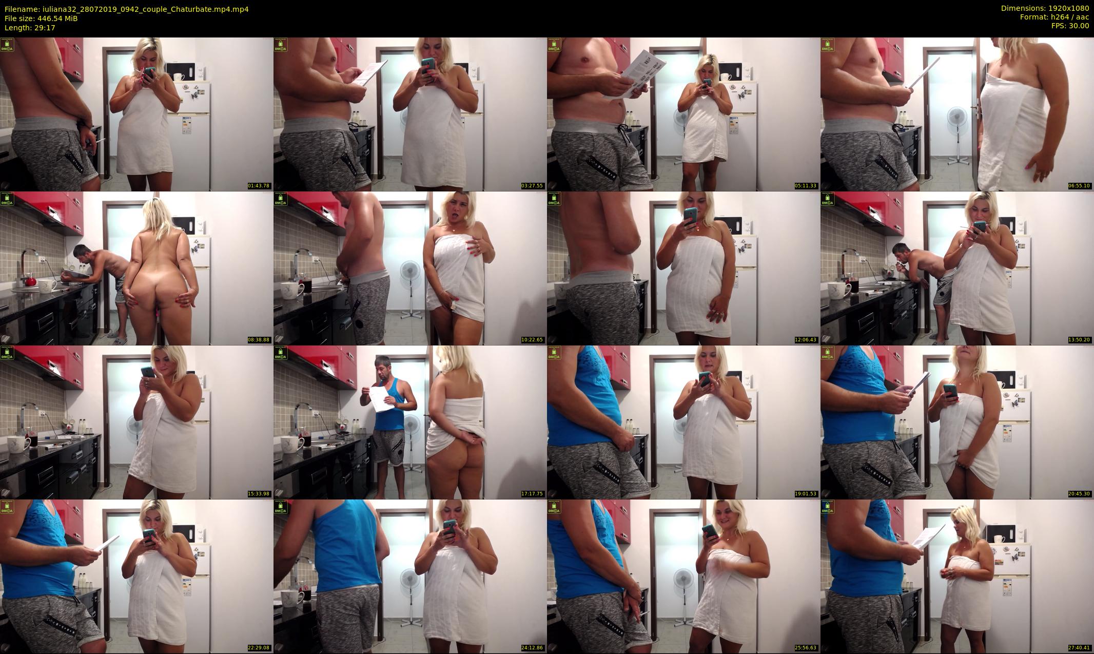 iuliana32 — 30 minute Chaturbate couple cam show recording, 1080p, Jul 28, 2019