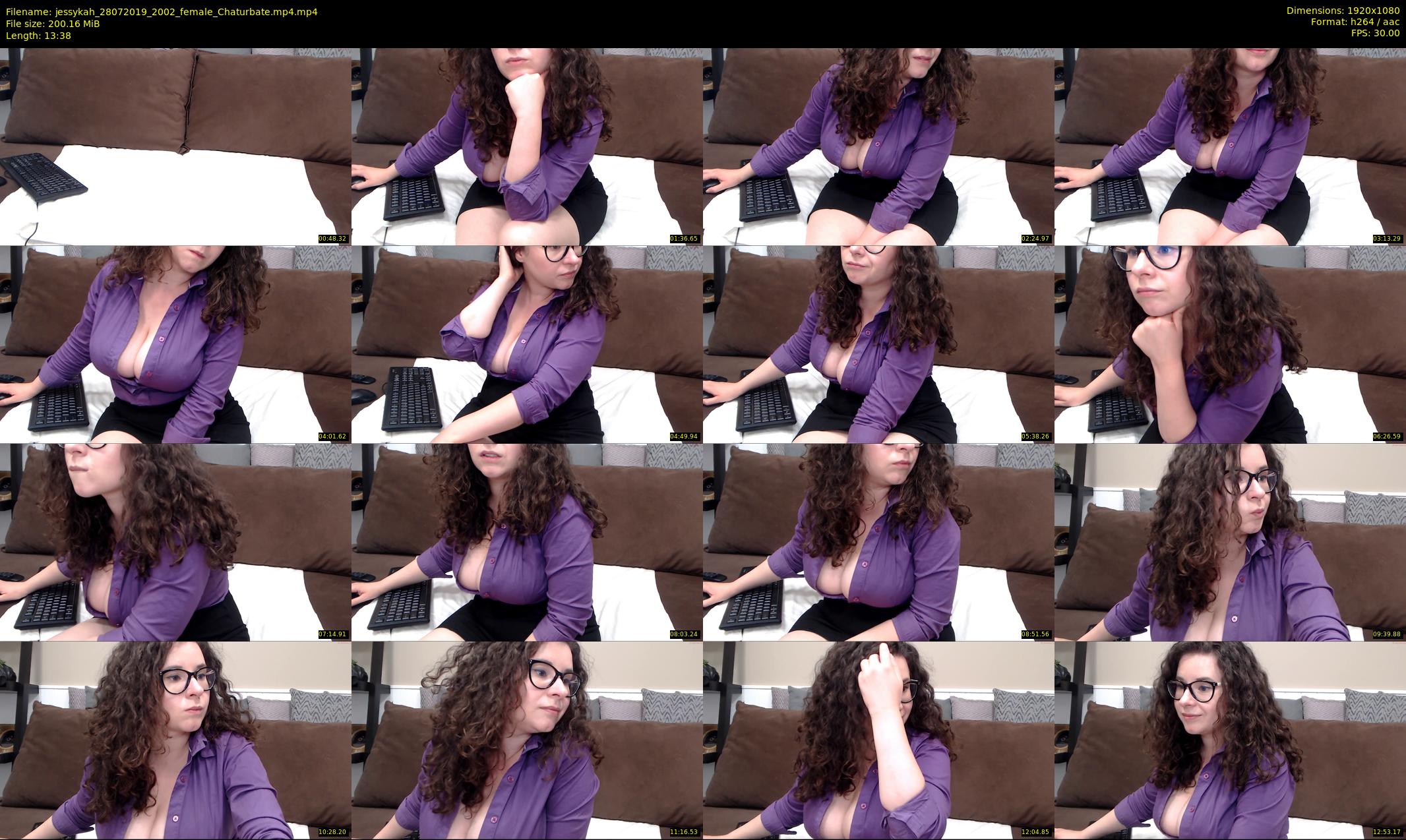 jessykah — 14 minute Chaturbate female cam show recording, 1080p, Jul 28, 2019