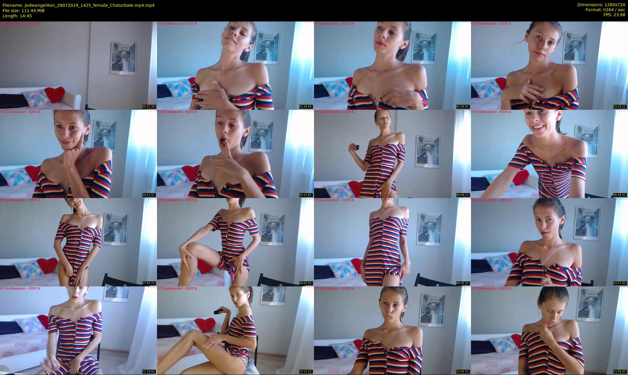 jodieangel4sin — 15 minute Chaturbate female cam show recording, 720p, Jul 28, 2019