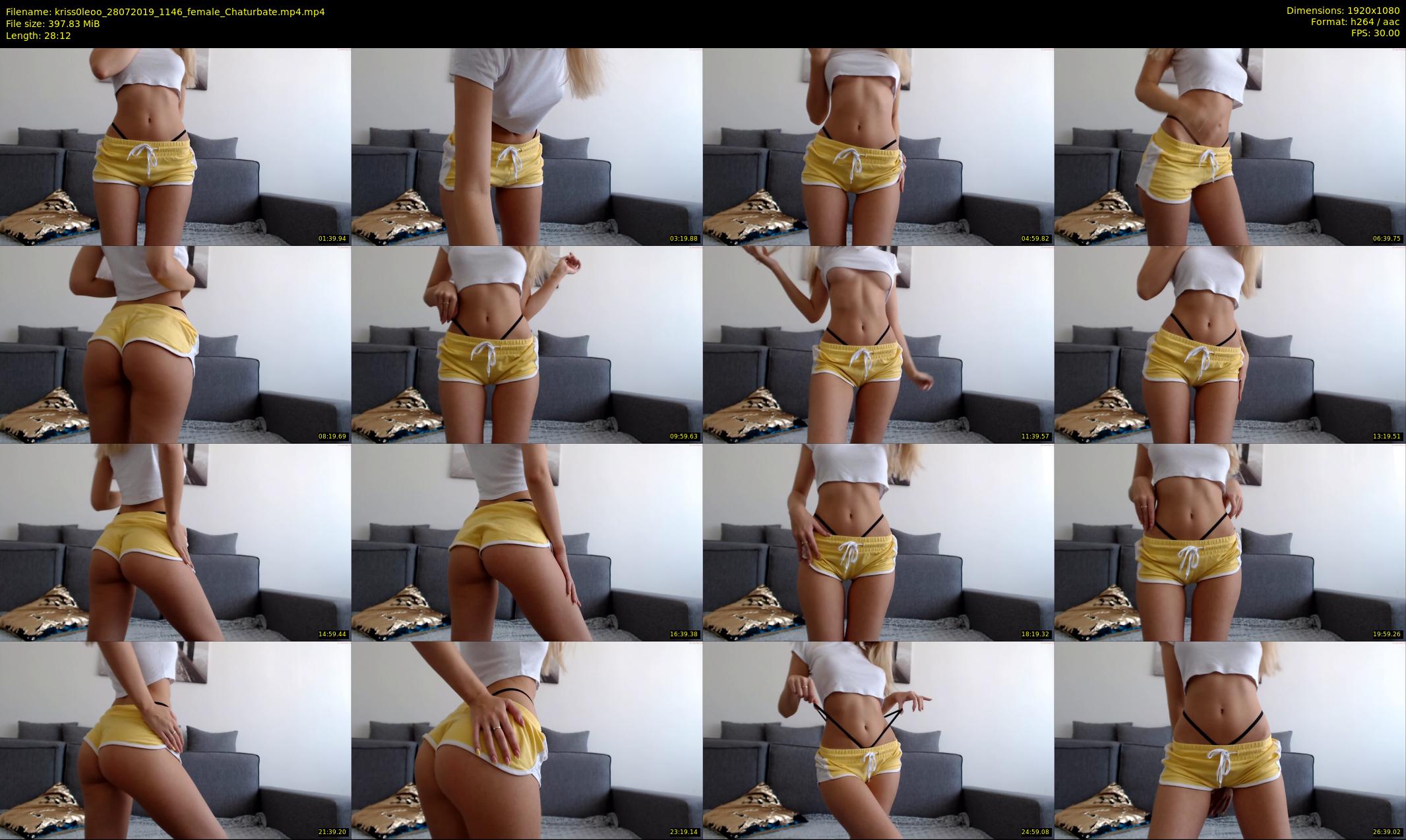kriss0leoo — 29 minute Chaturbate couple cam show recording, 1080p, Jul 28, 2019