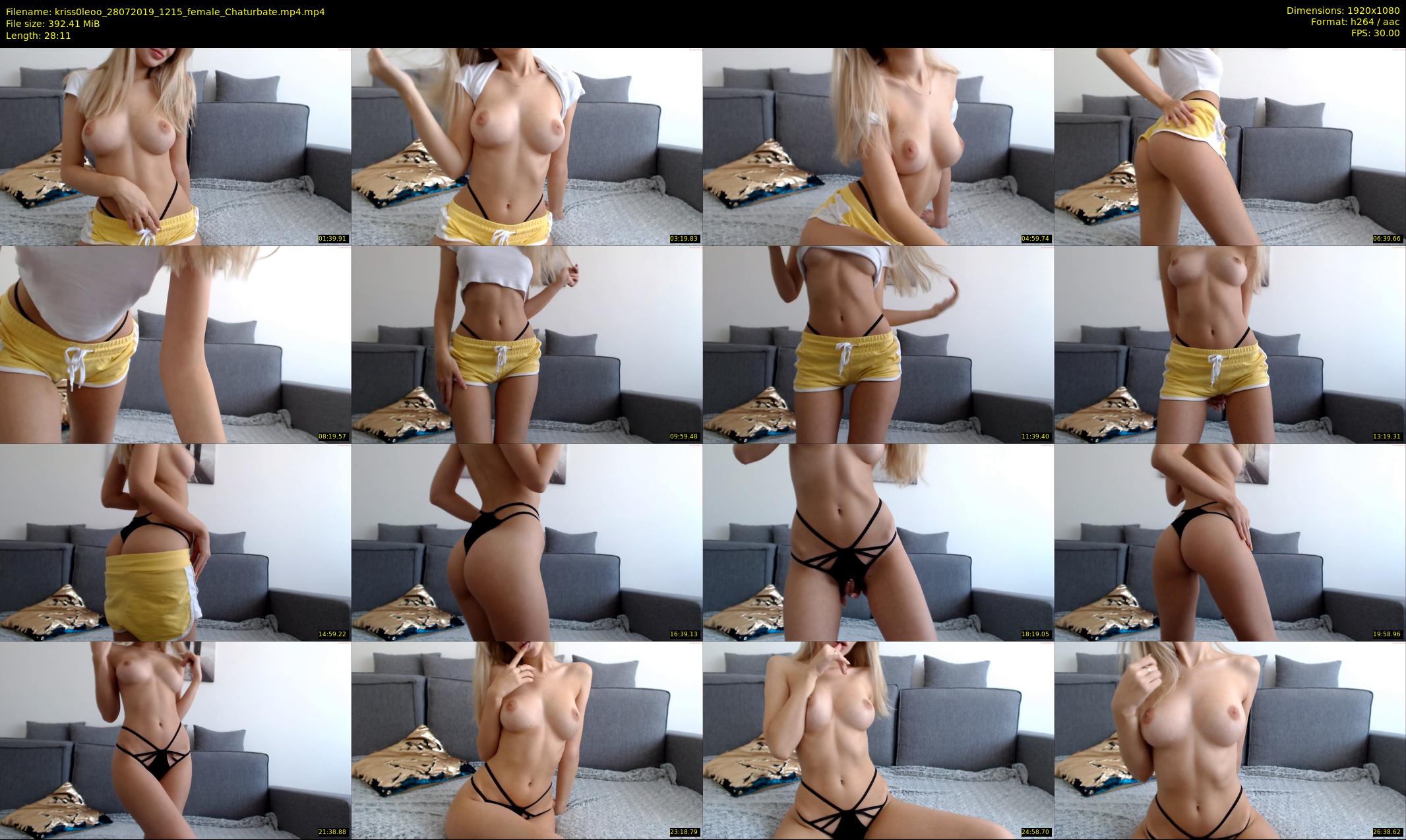 kriss0leoo — 29 minute Chaturbate couple cam show recording, 1080p, Jul 28, 2019