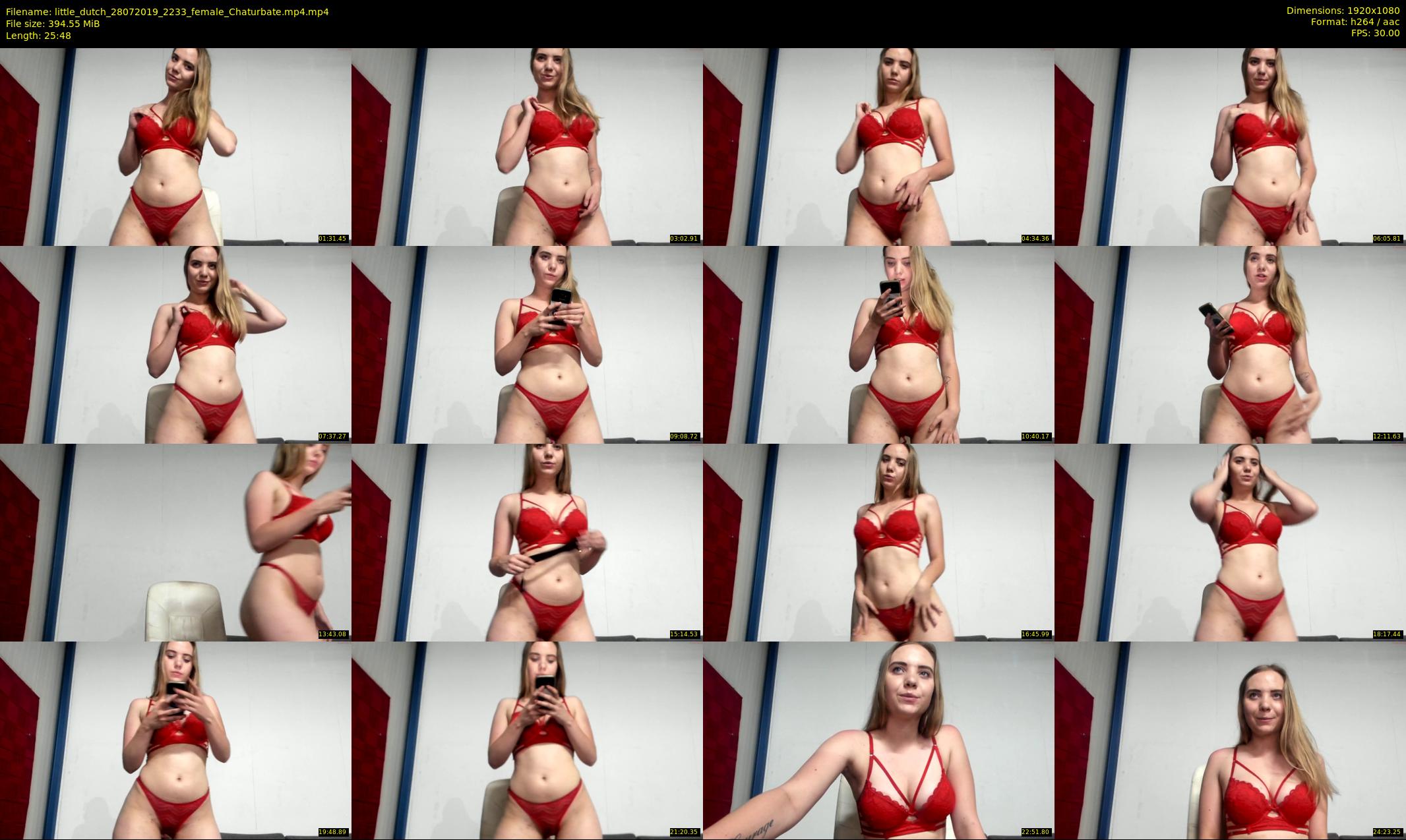 little_dutch — 26 minute Chaturbate female cam show recording, 1080p, Jul 28, 2019