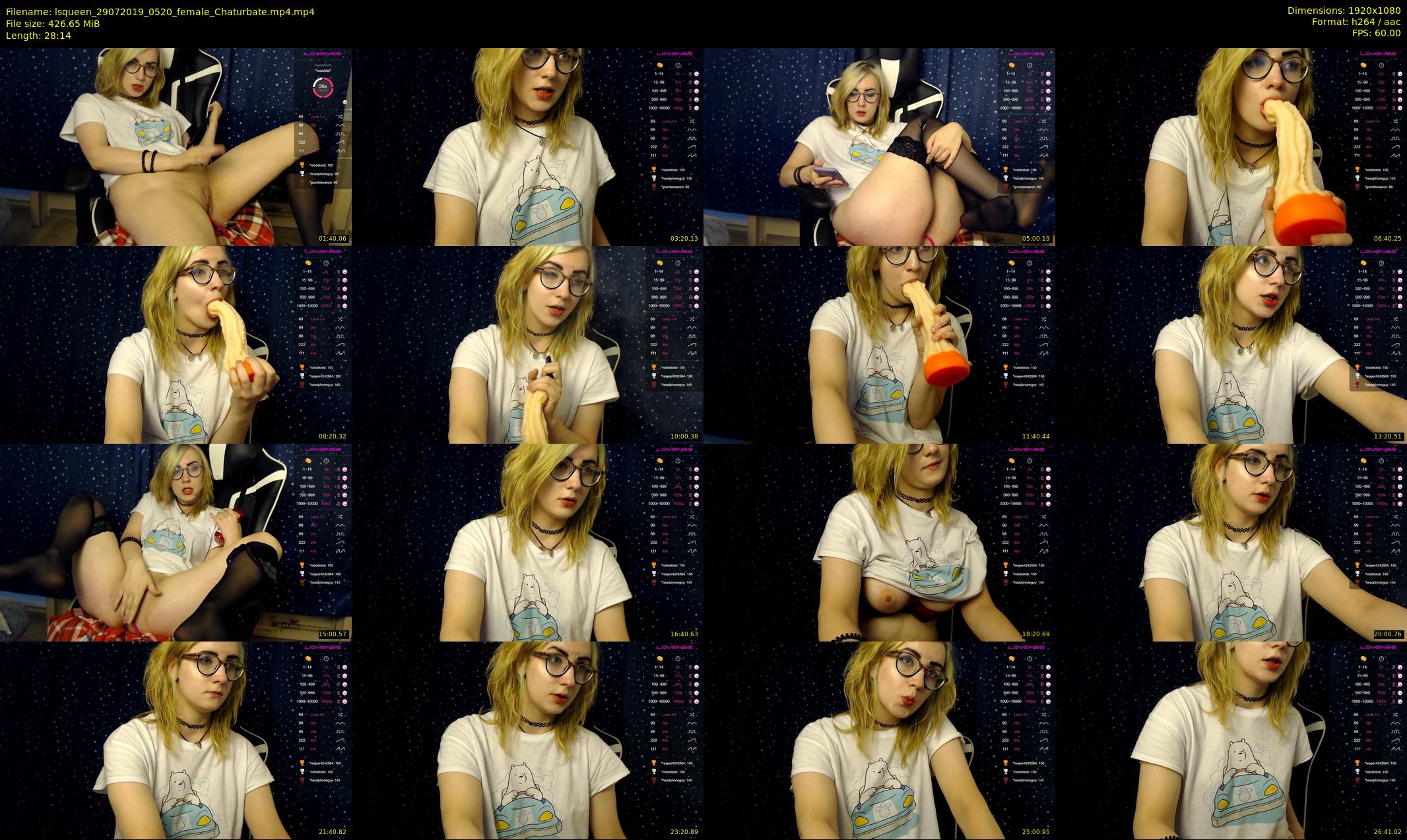 lsqueen — 29 minute Chaturbate female cam show recording, 1080p, Jul 29, 2019