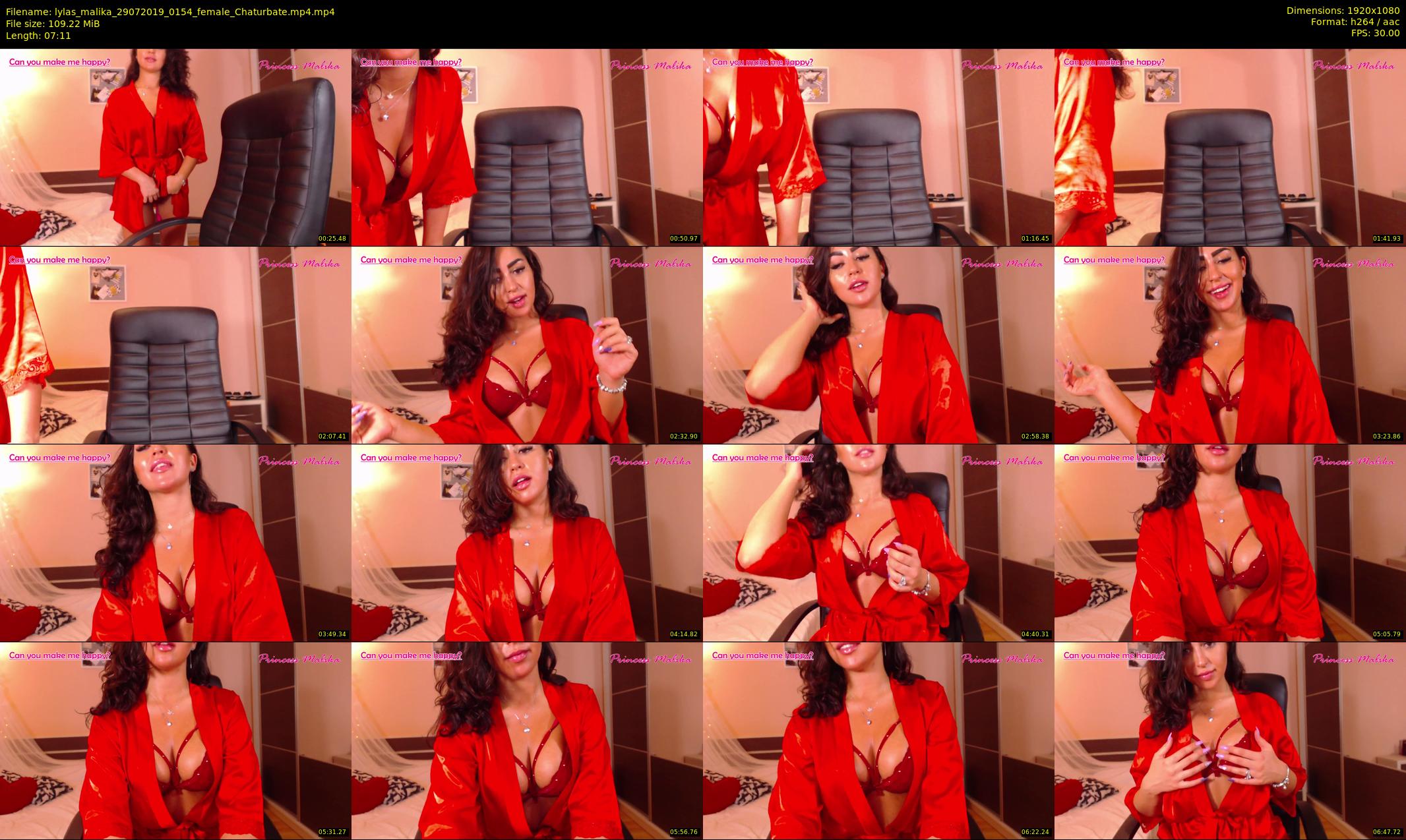 lylas_malika — 8 minute Chaturbate female cam show recording, 1080p, Jul 29, 2019