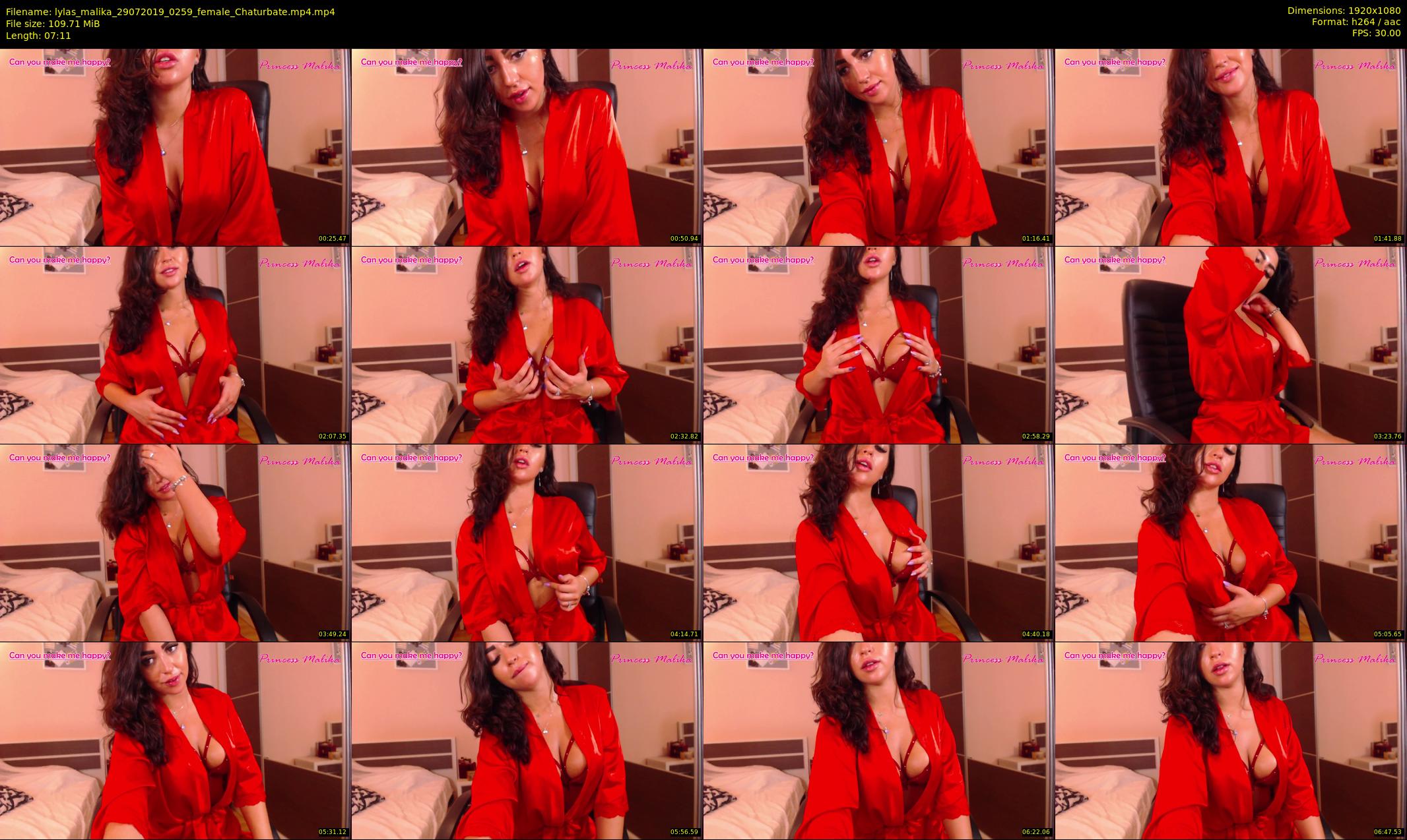 lylas_malika — 8 minute Chaturbate female cam show recording, 1080p, Jul 29, 2019