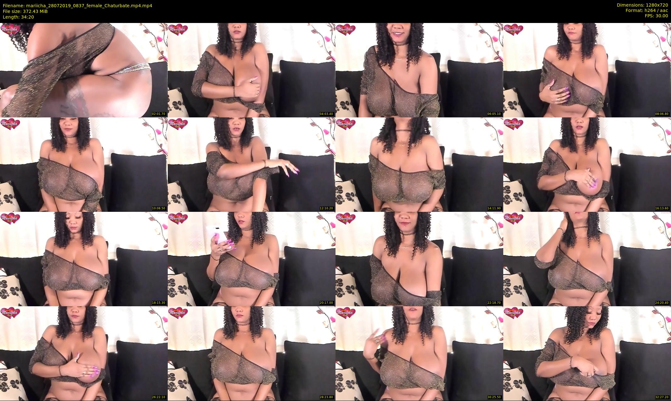 mariicha — 35 minute Chaturbate female cam show recording, 720p, Jul 28, 2019