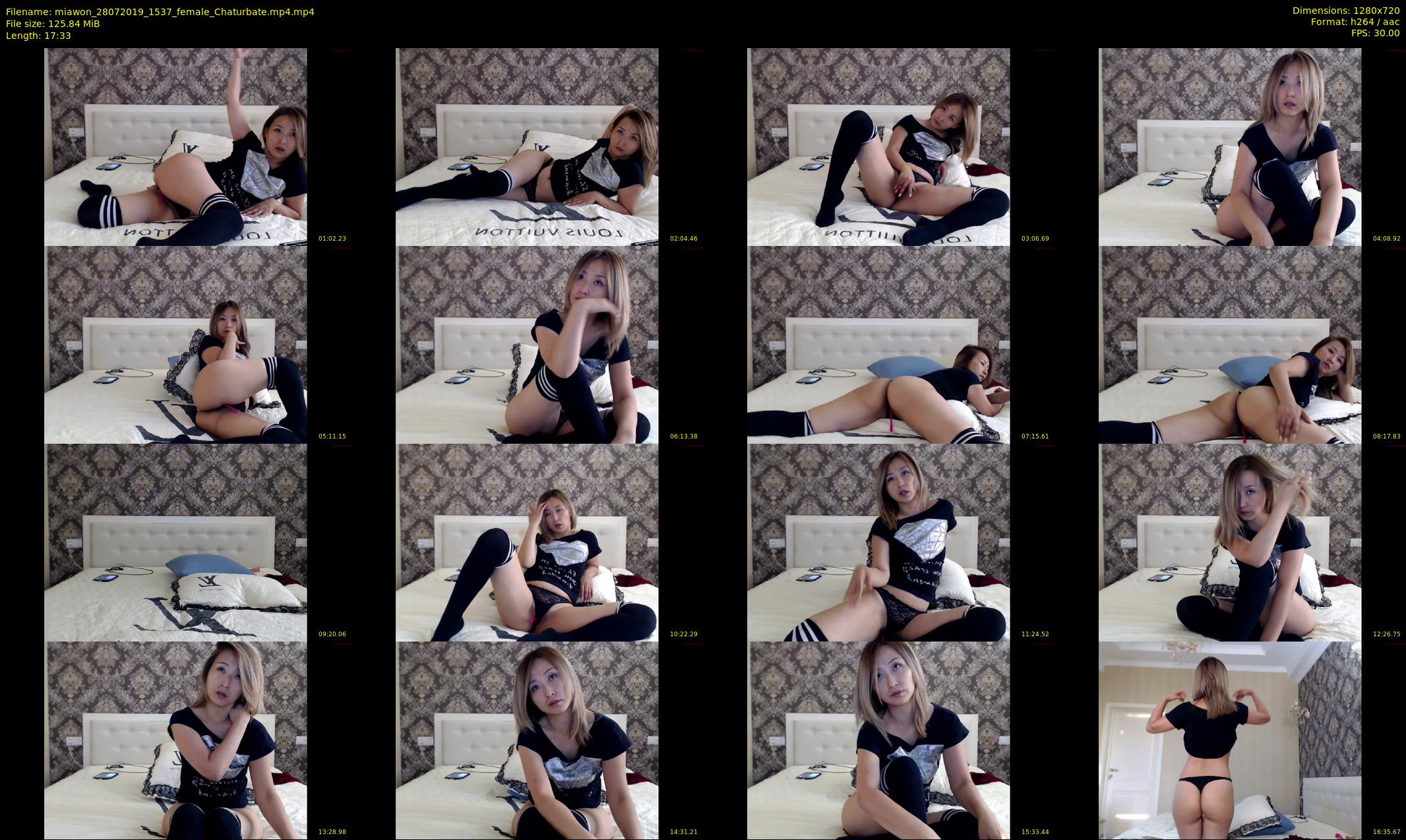 miawon — 18 minute Chaturbate female cam show recording, 720p, Jul 28, 2019
