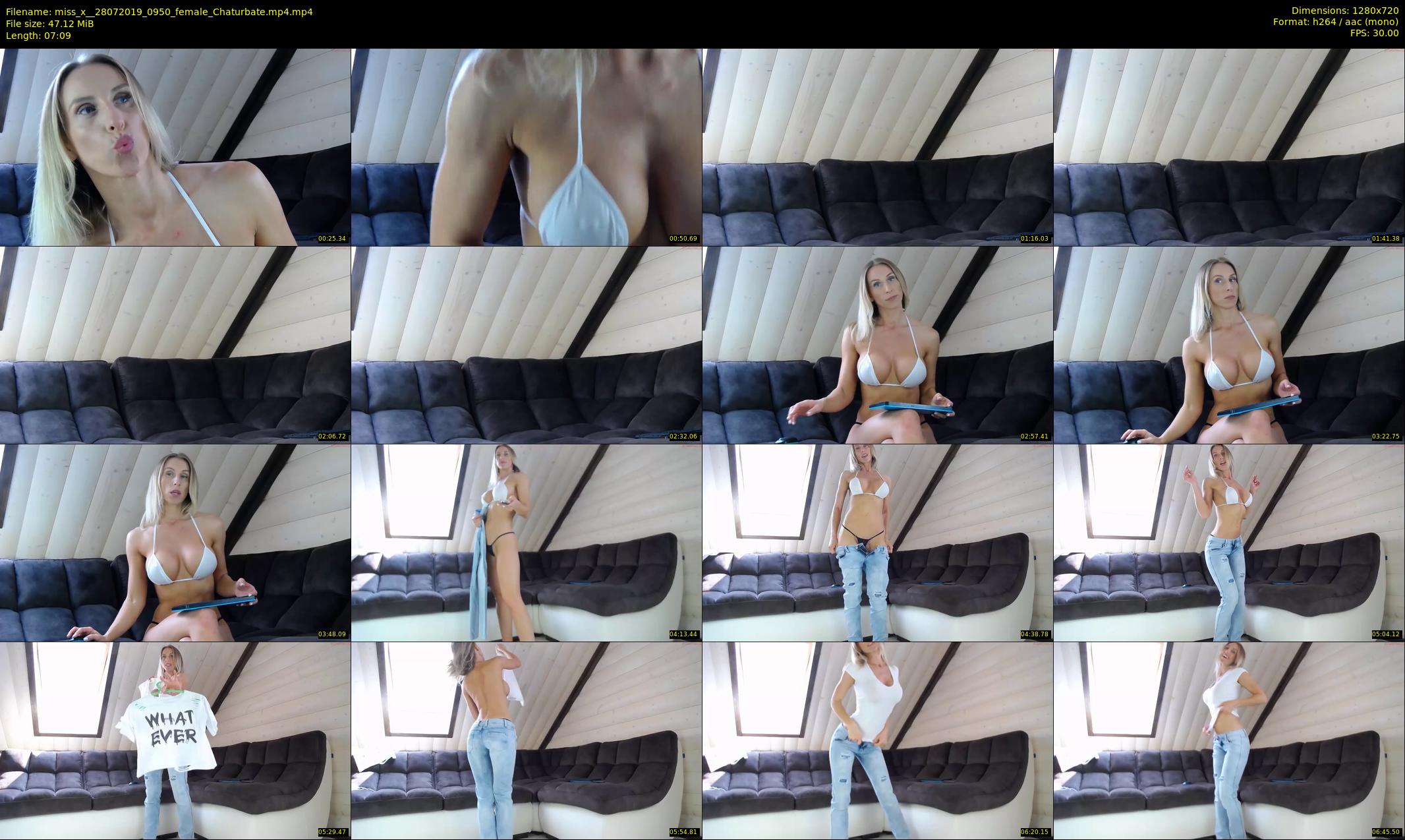miss_x_ — 8 minute Chaturbate female cam show recording, 720p, Jul 28, 2019