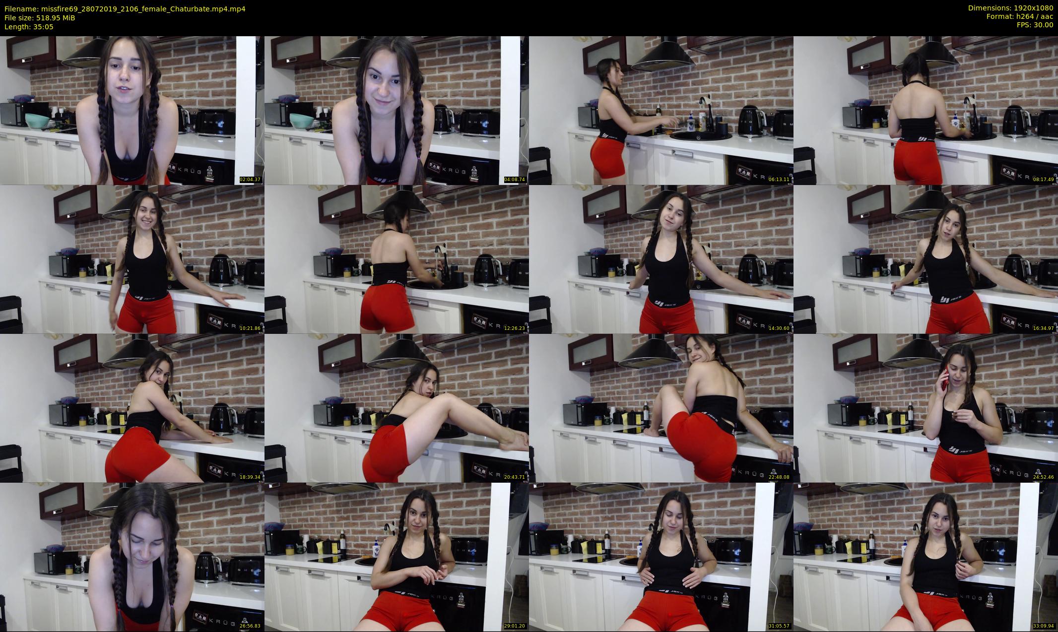 missfire69 — 36 minute Chaturbate female cam show recording, 1080p, Jul 28, 2019