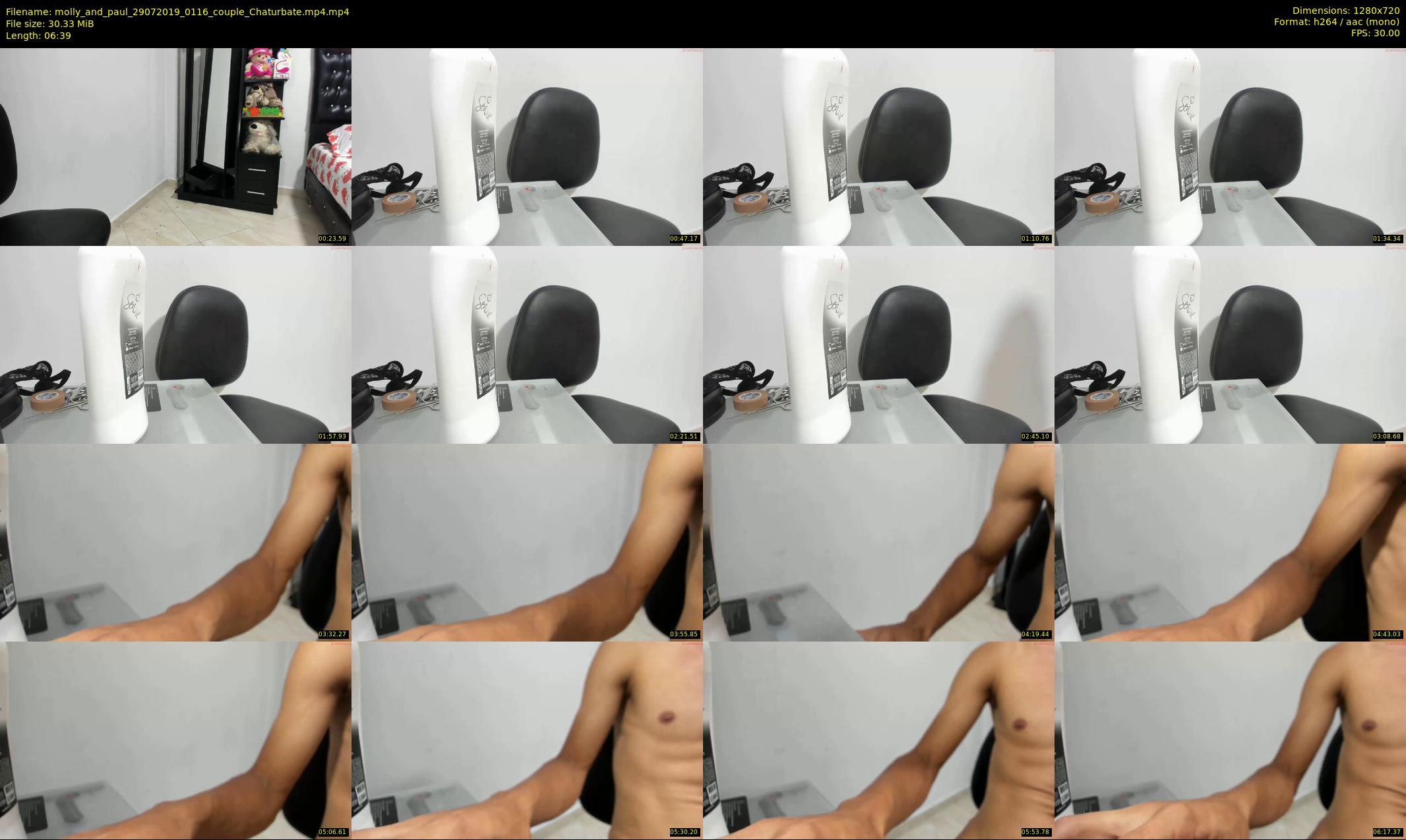 molly_and_paul — 7 minute Chaturbate couple cam show recording, 720p, Jul 29, 2019