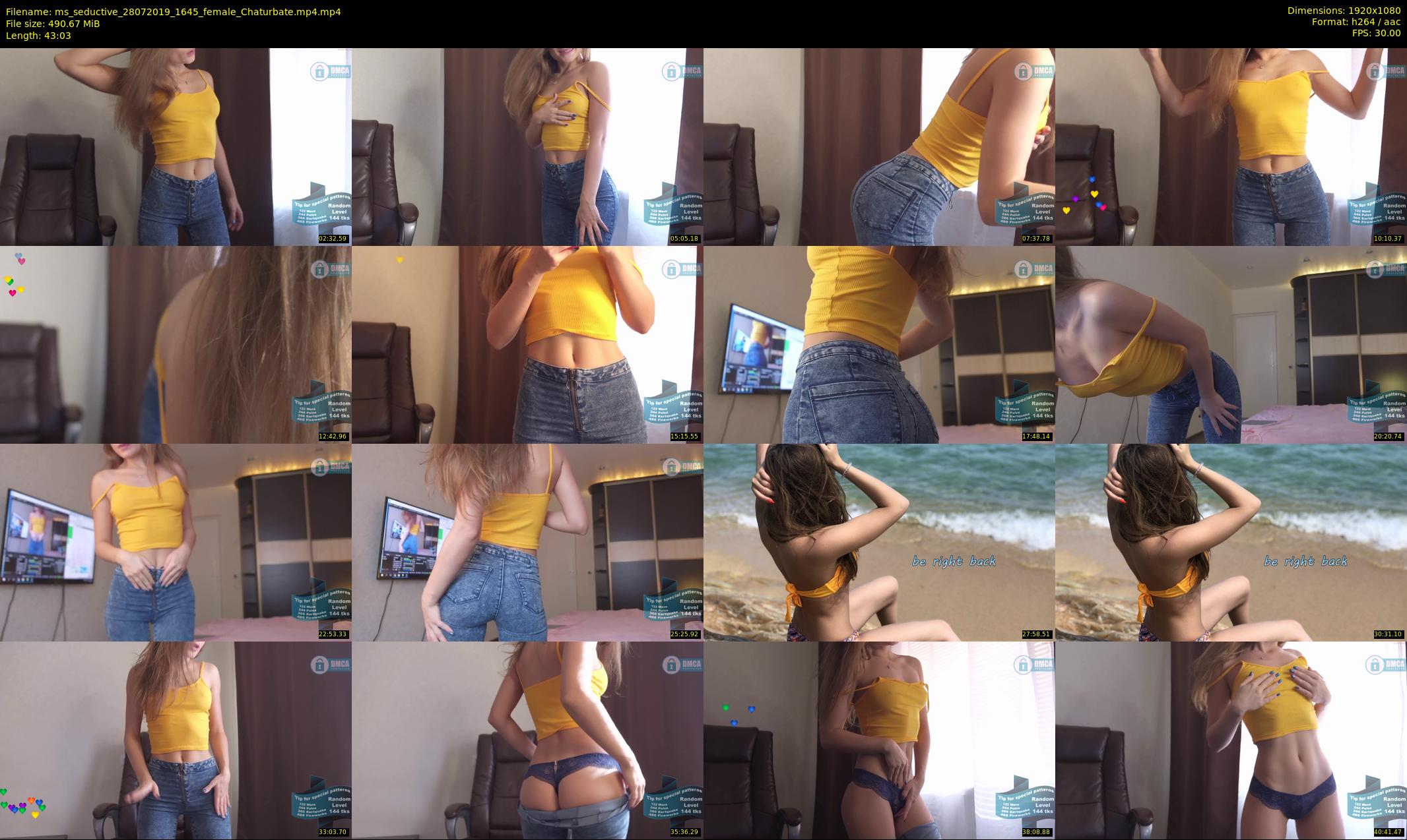 ms_seductive — 44 minute Chaturbate female cam show recording, 1080p, Jul 28, 2019