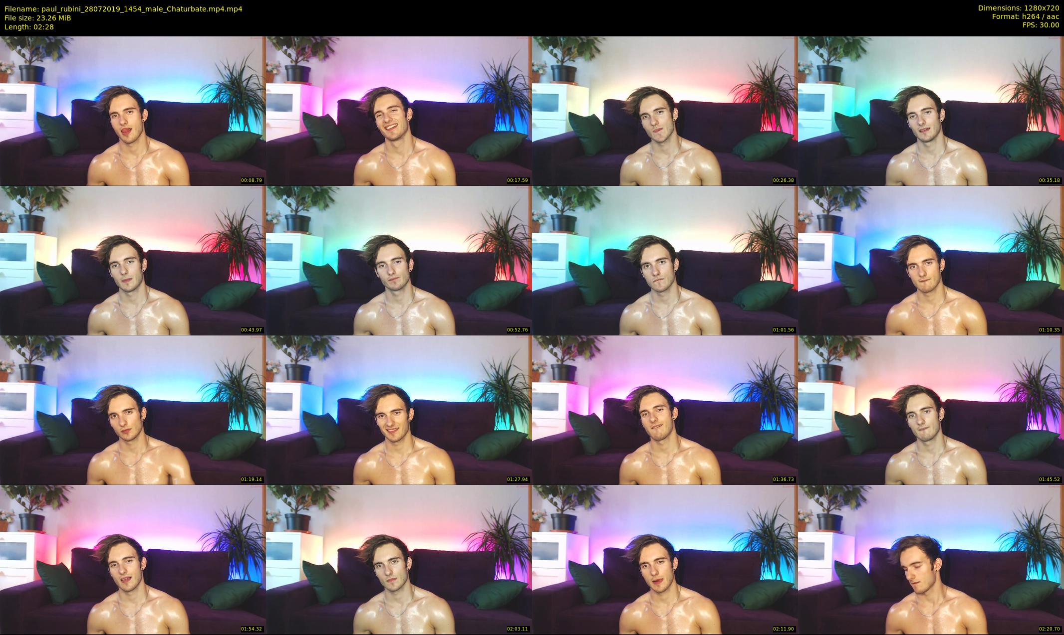 paul_rubini — 3 minute Chaturbate male cam show recording, 720p, Jul 28, 2019