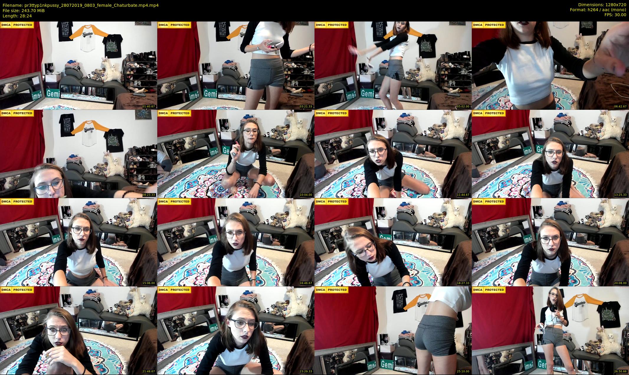 pr3ttyp1nkpussy — 29 minute Chaturbate couple cam show recording, 720p, Jul 28, 2019
