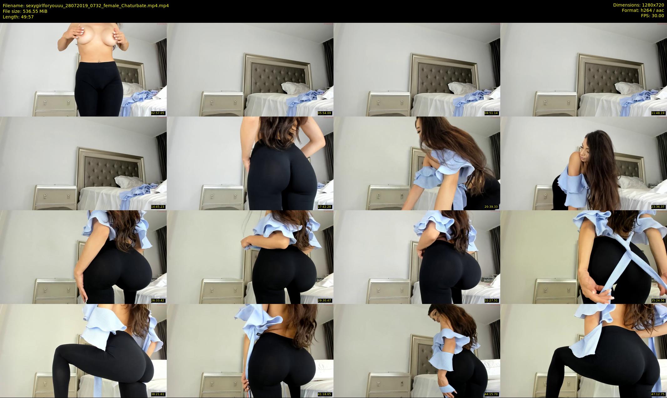 sexygirlforyouuu — 50 minute Chaturbate female cam show recording, 720p, Jul 28, 2019