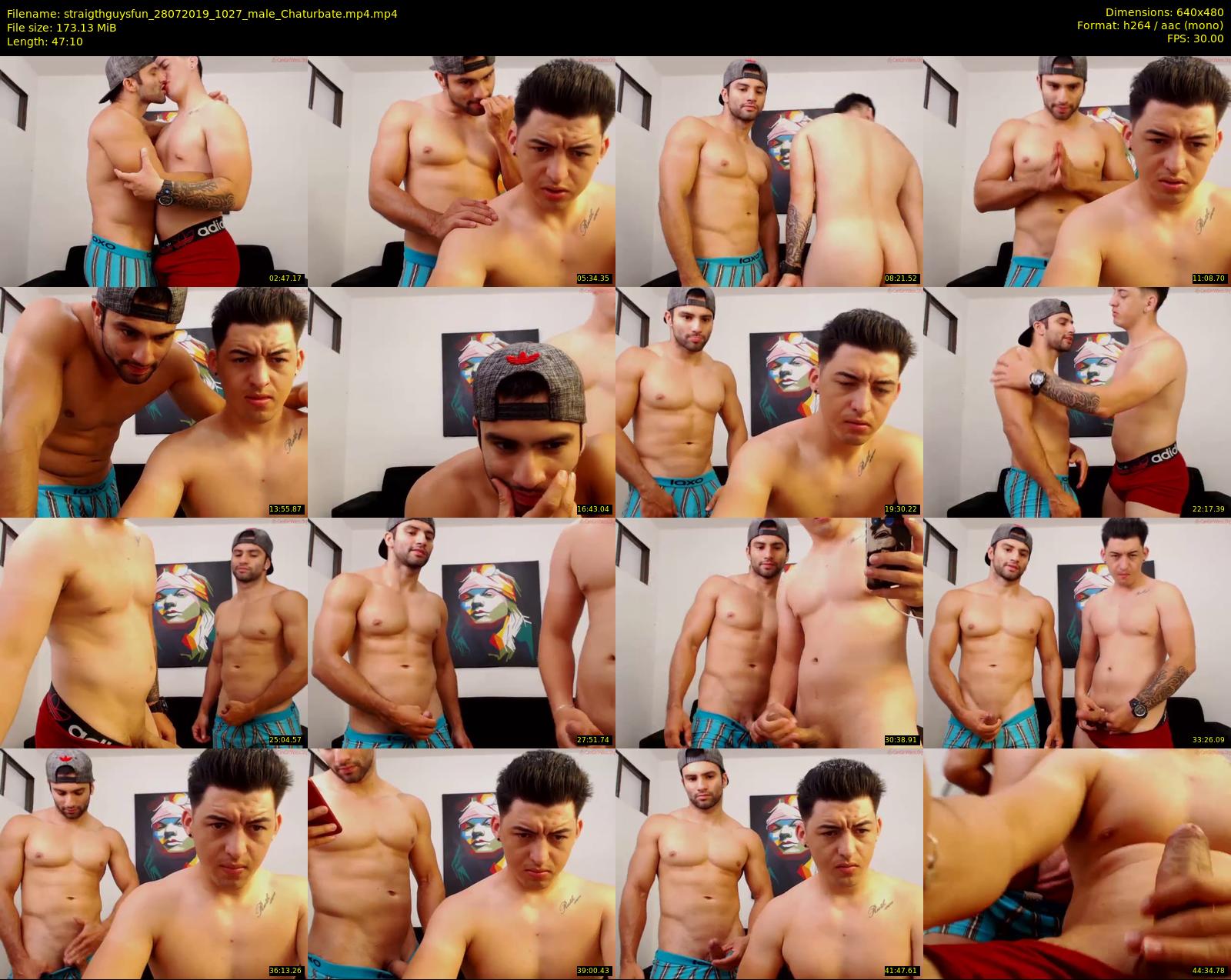 straigthguysfun — 48 minute Chaturbate male cam show recording, 480p, Jul 28, 2019