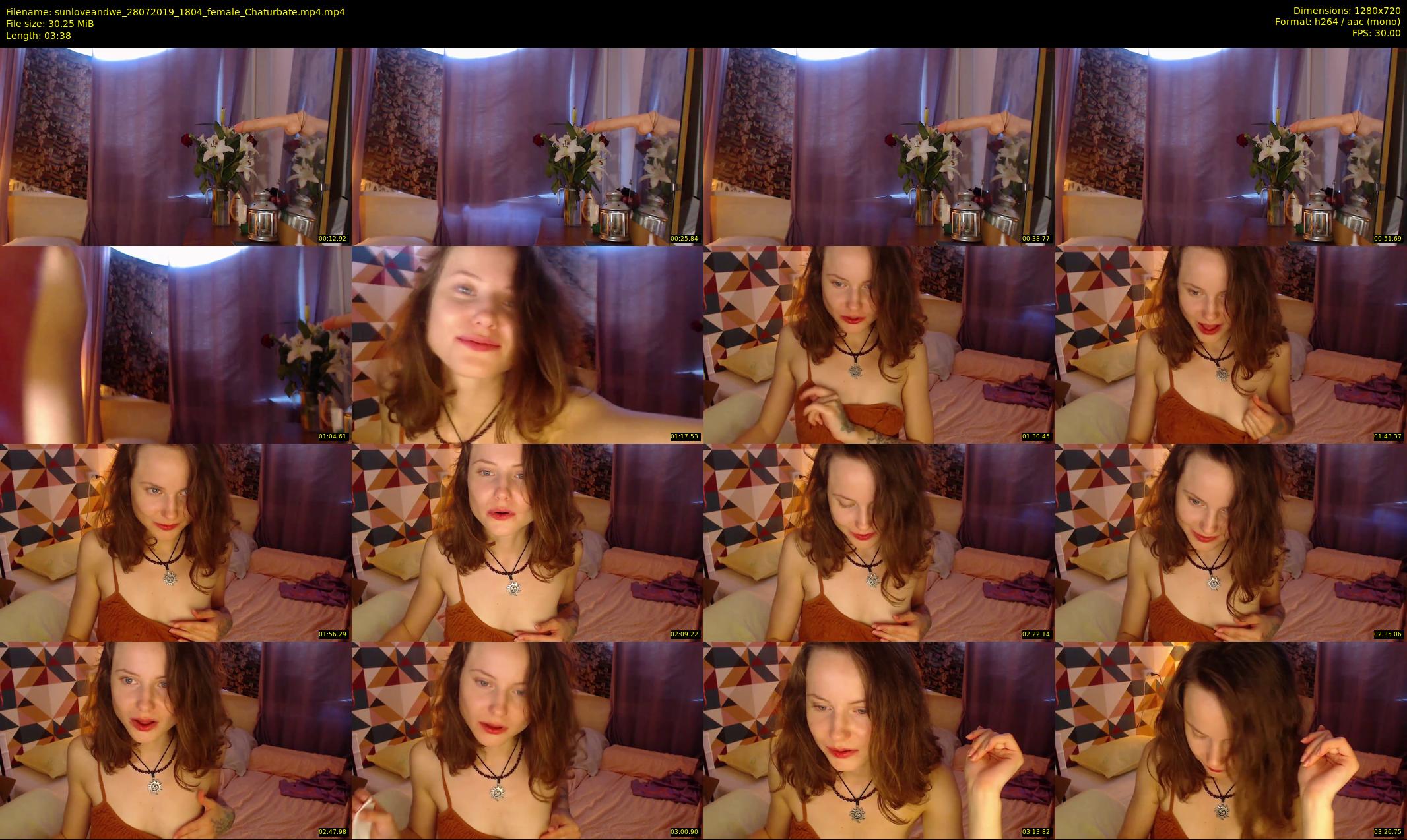 sunloveandwe — 4 minute Chaturbate female cam show recording, 720p, Jul 28, 2019