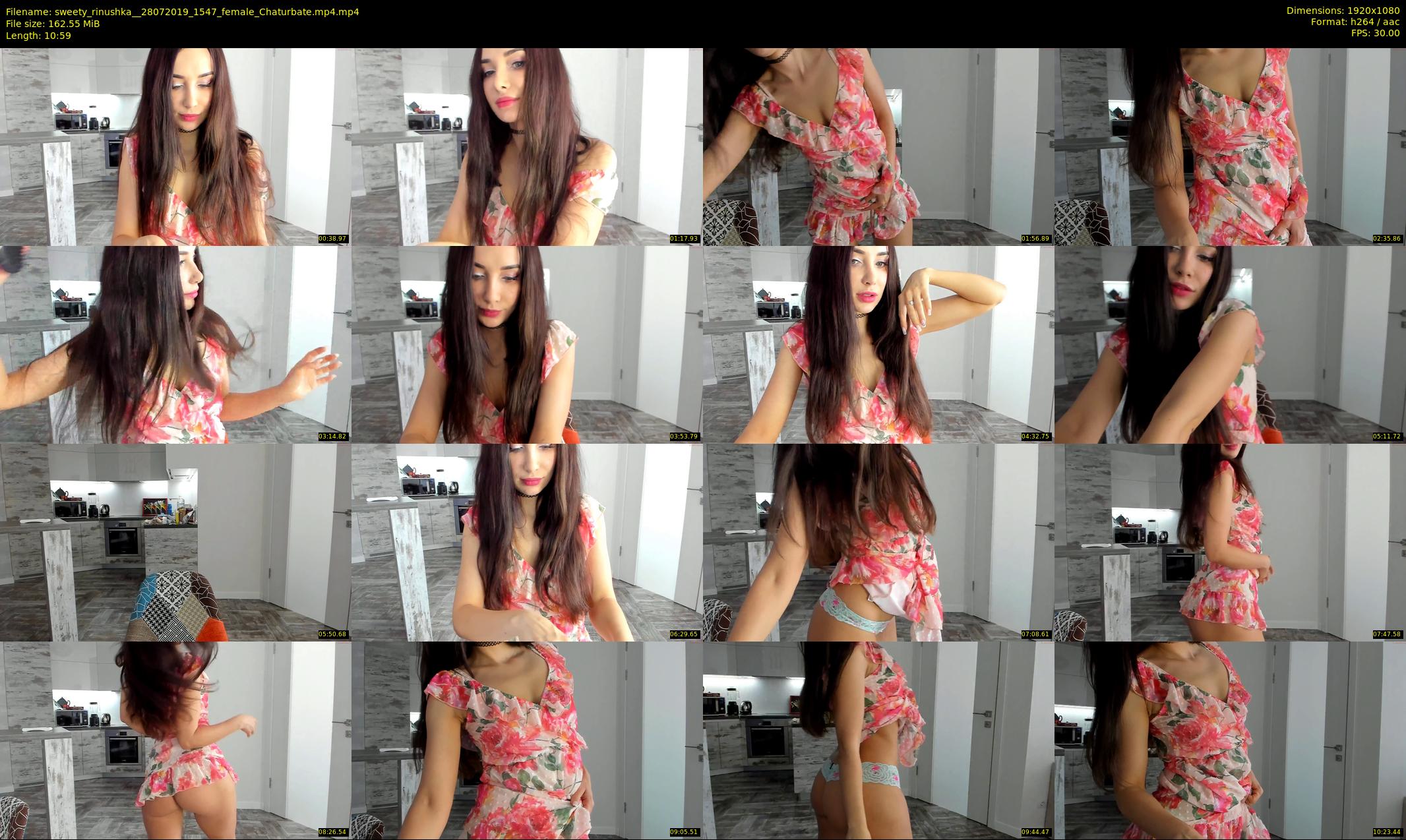 sweety_rinushka_ — 11 minute Chaturbate female cam show recording, 1080p, Jul 28, 2019