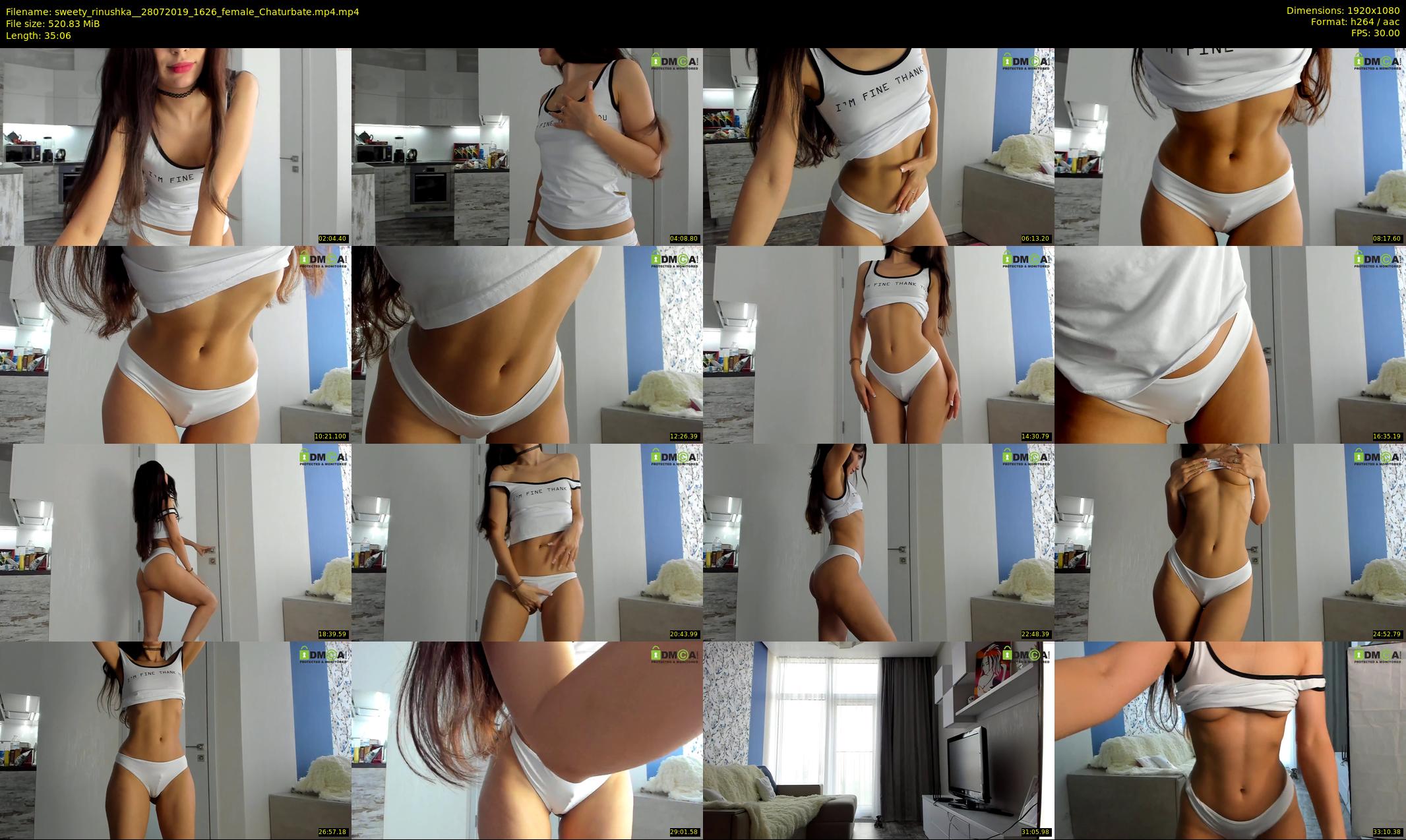 sweety_rinushka_ — 36 minute Chaturbate female cam show recording, 1080p, Jul 28, 2019