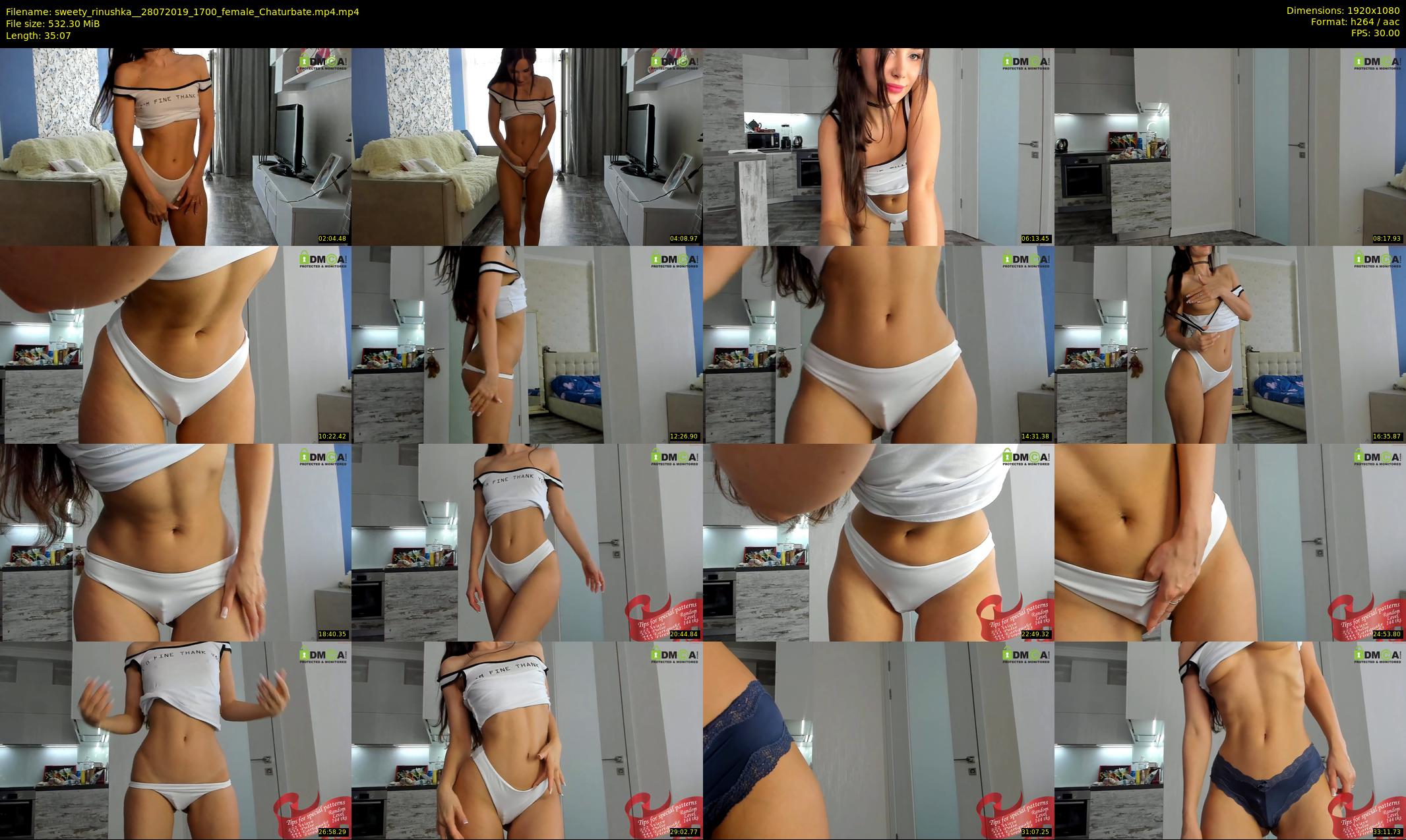 sweety_rinushka_ — 36 minute Chaturbate female cam show recording, 1080p, Jul 28, 2019