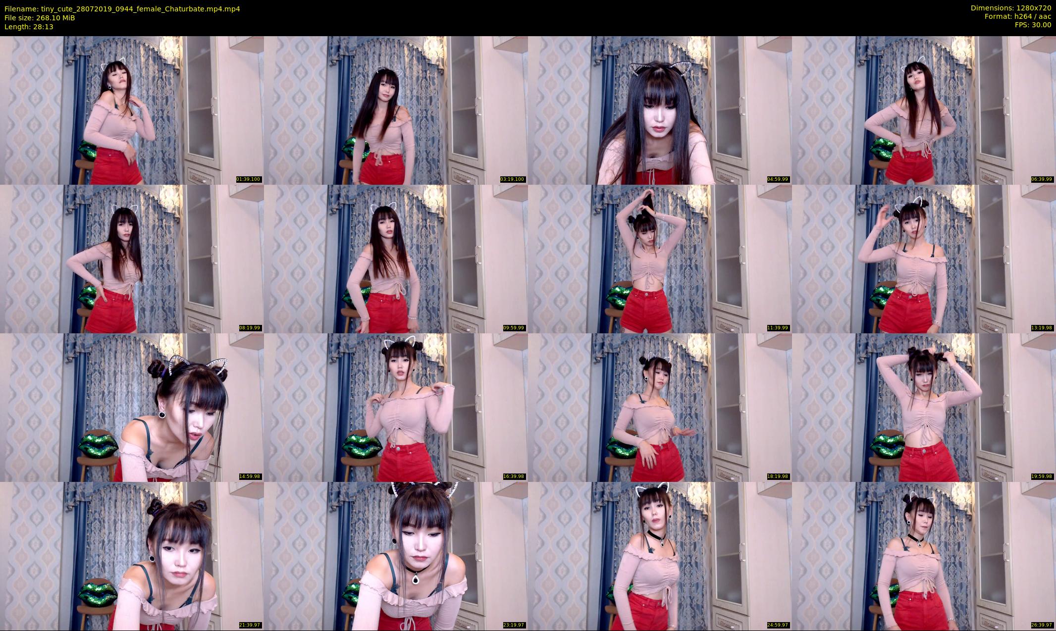 tiny_cute — 29 minute Chaturbate female cam show recording, 720p, Jul 28, 2019