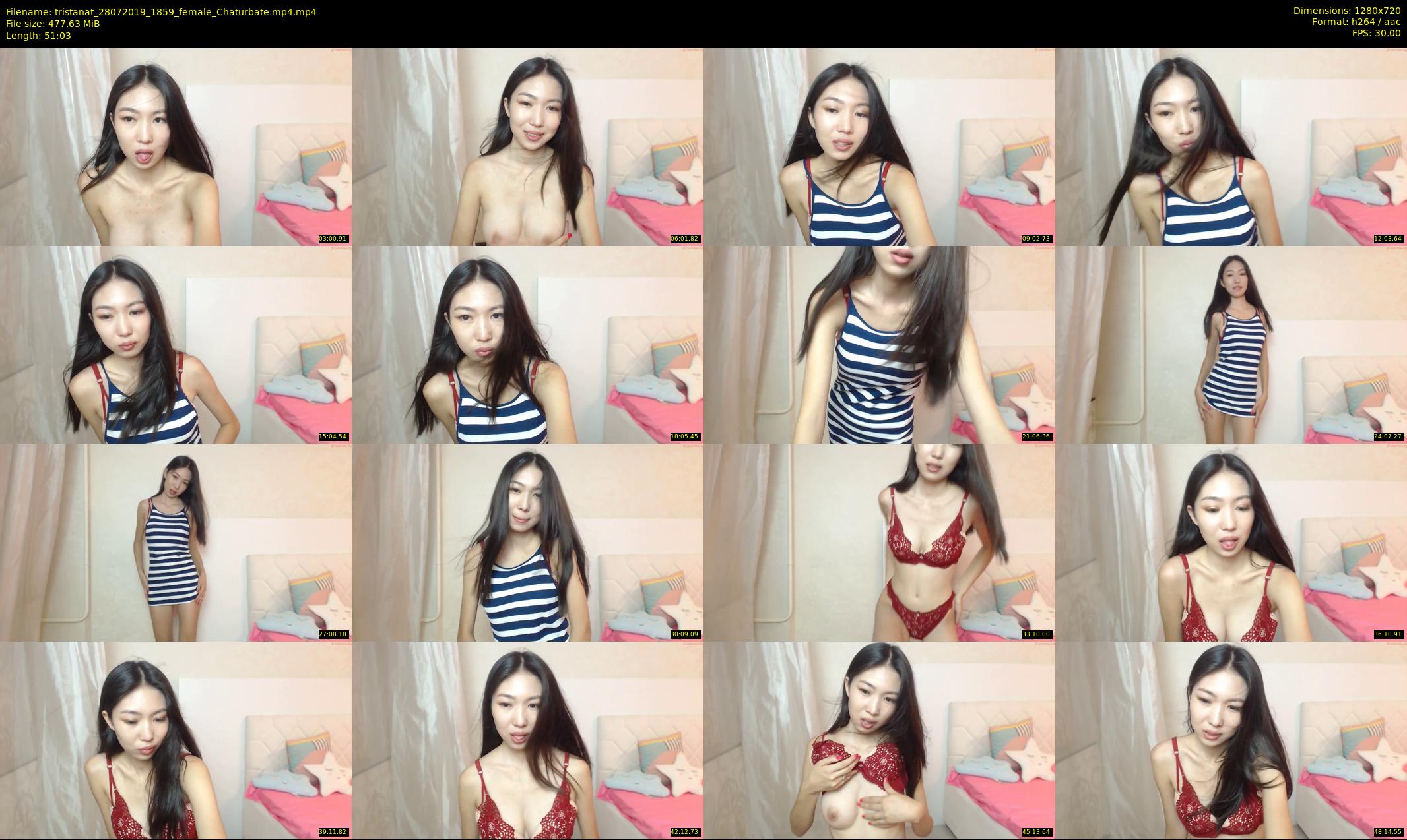 tristanat — 52 minute Chaturbate female cam show recording, 720p, Jul 28, 2019