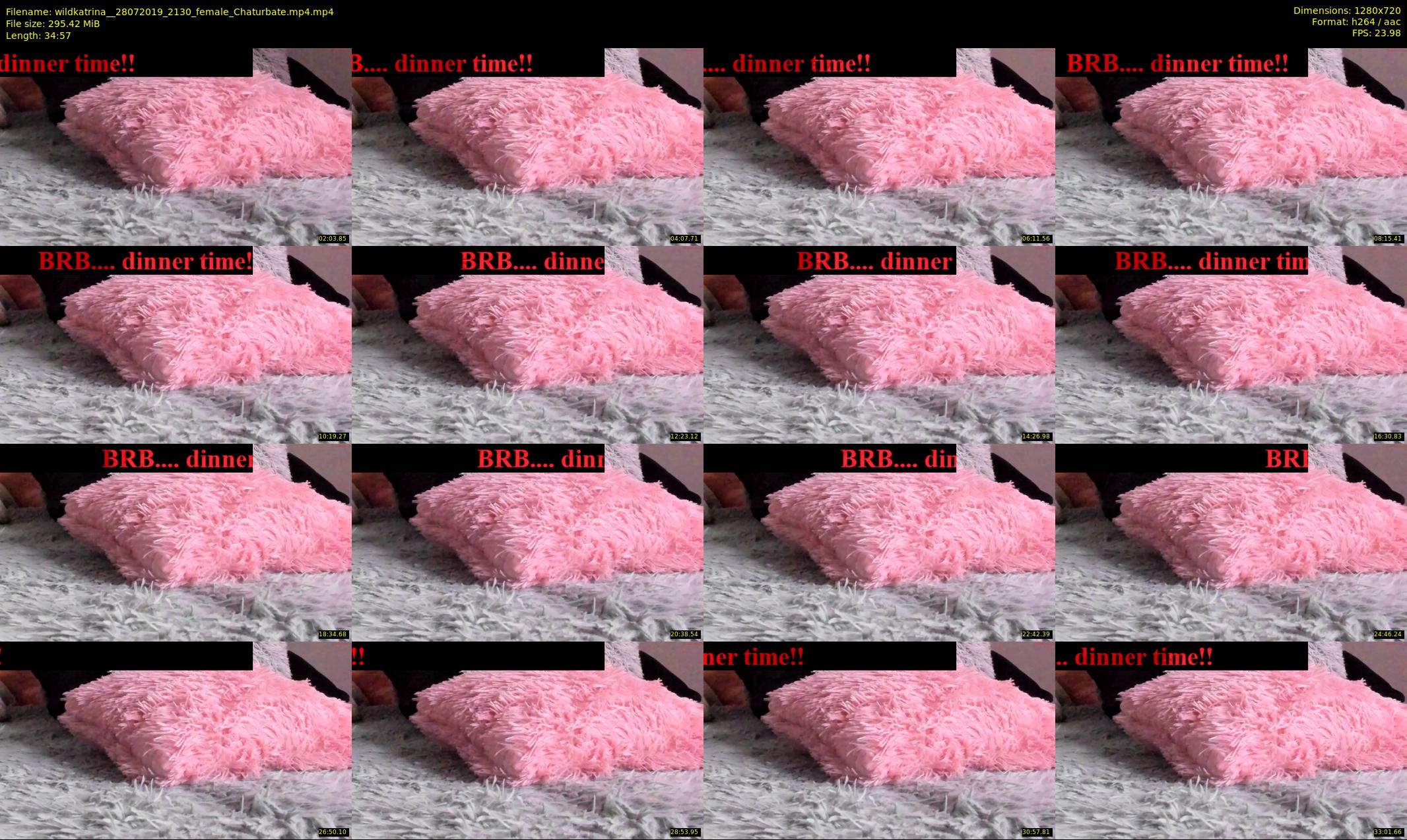 wildkatrina_ — 35 minute Chaturbate female cam show recording, 720p, Jul 28, 2019