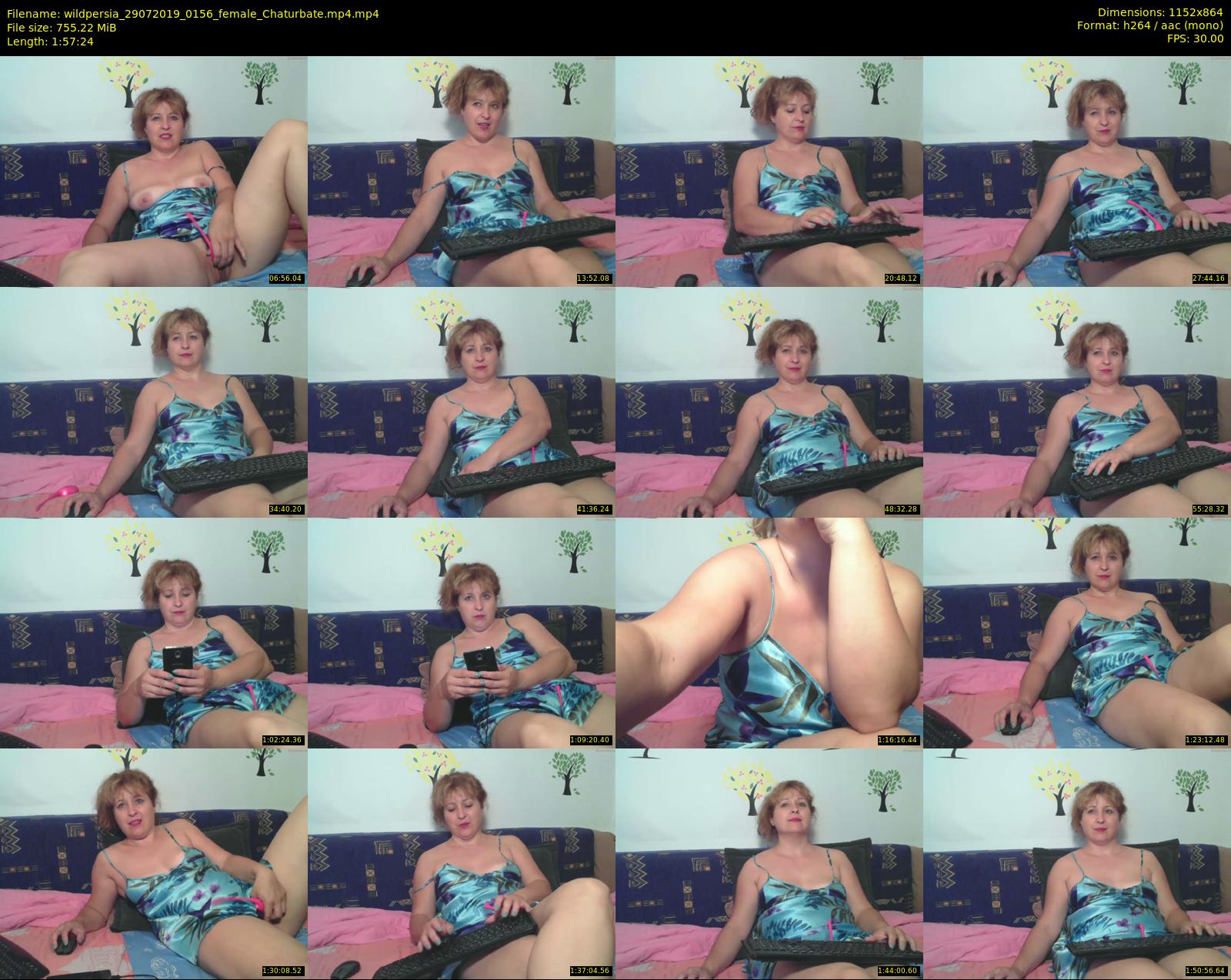 wildpersia — 118 minute Chaturbate female cam show recording, 720p, Jul 29, 2019
