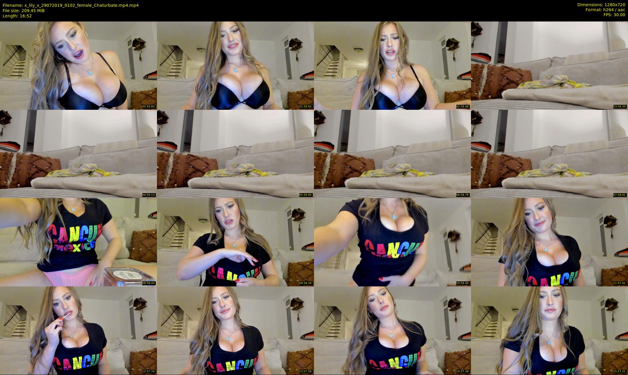 x_lily_x — 17 minute Chaturbate female cam show recording, 720p, Jul 29, 2019