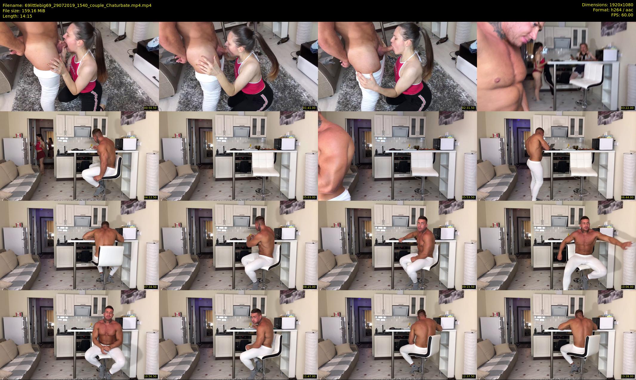 69littlebig69 — 15 minute Chaturbate couple cam show recording, 1080p, Jul 29, 2019