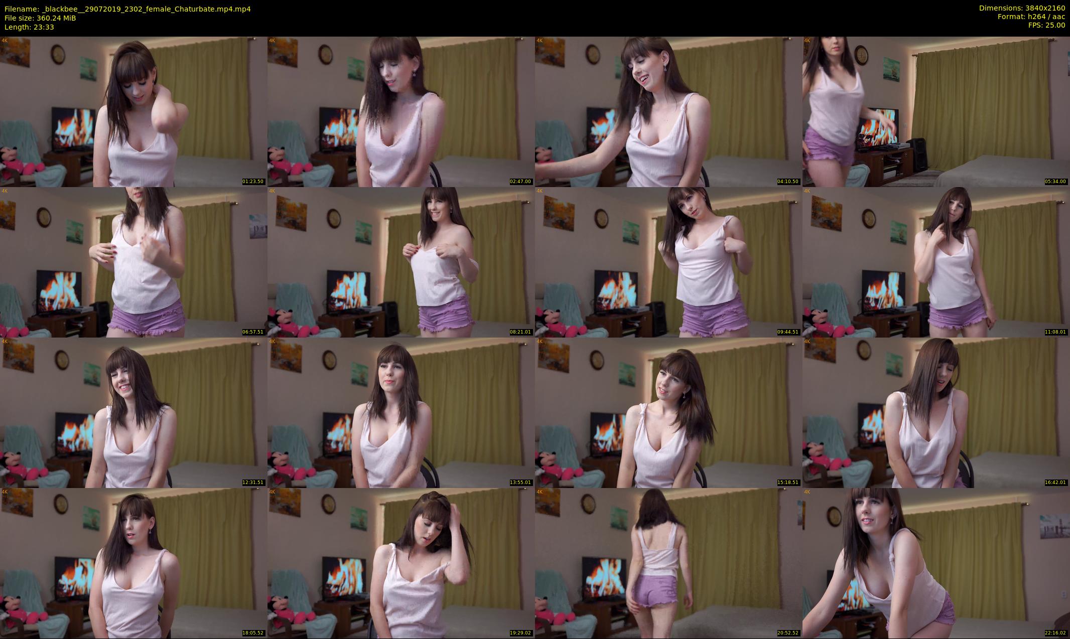 _blackbee_ — 24 minute Chaturbate female cam show recording, 4K, Jul 29, 2019