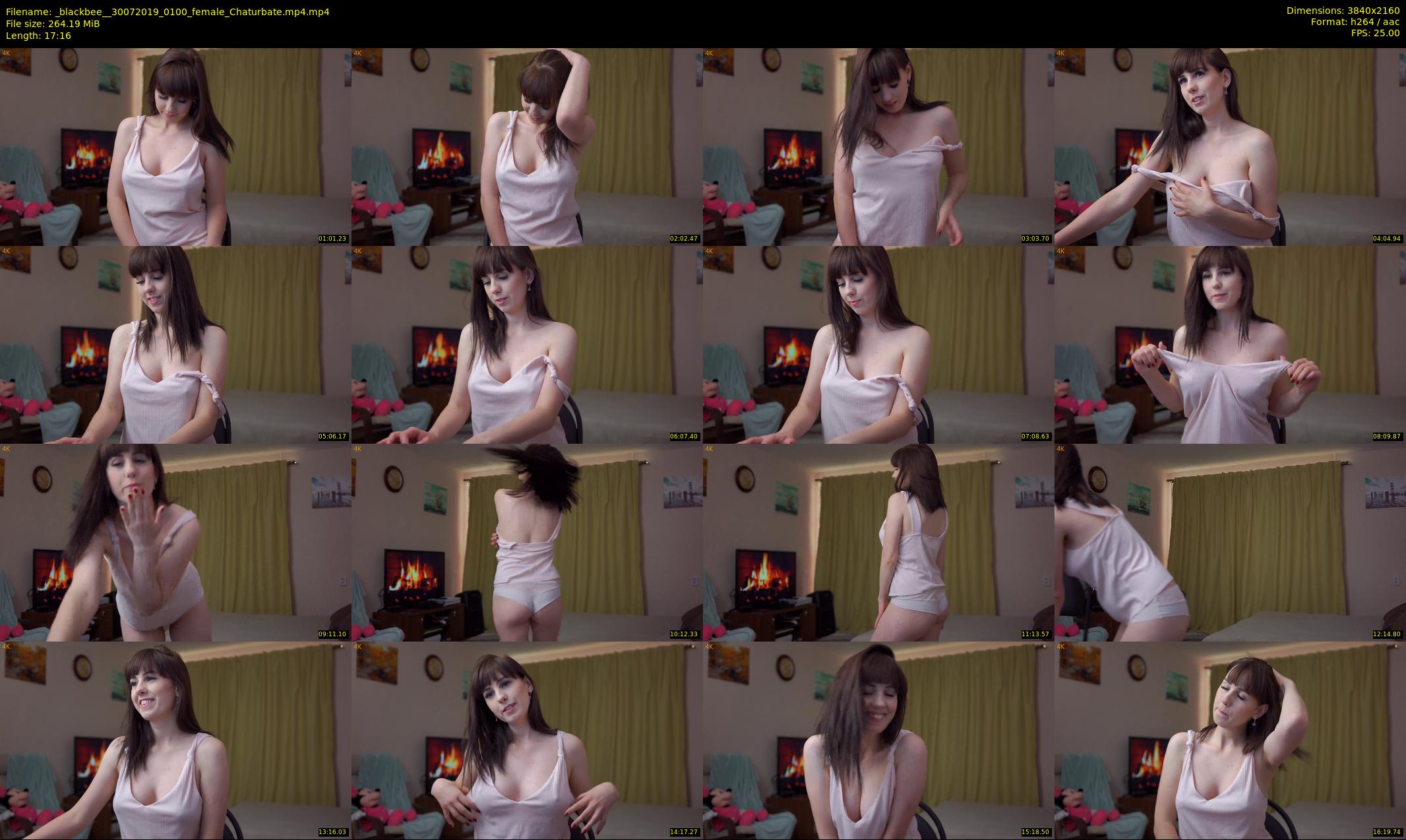 _blackbee_ — 18 minute Chaturbate female cam show recording, 4K, Jul 30, 2019