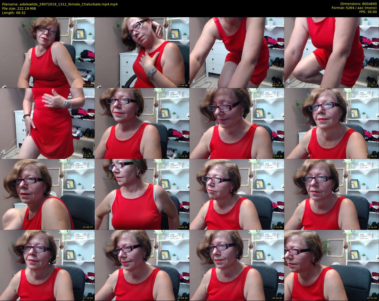 adelewildx — 49 minute Chaturbate female cam show recording, 480p, Jul 29, 2019