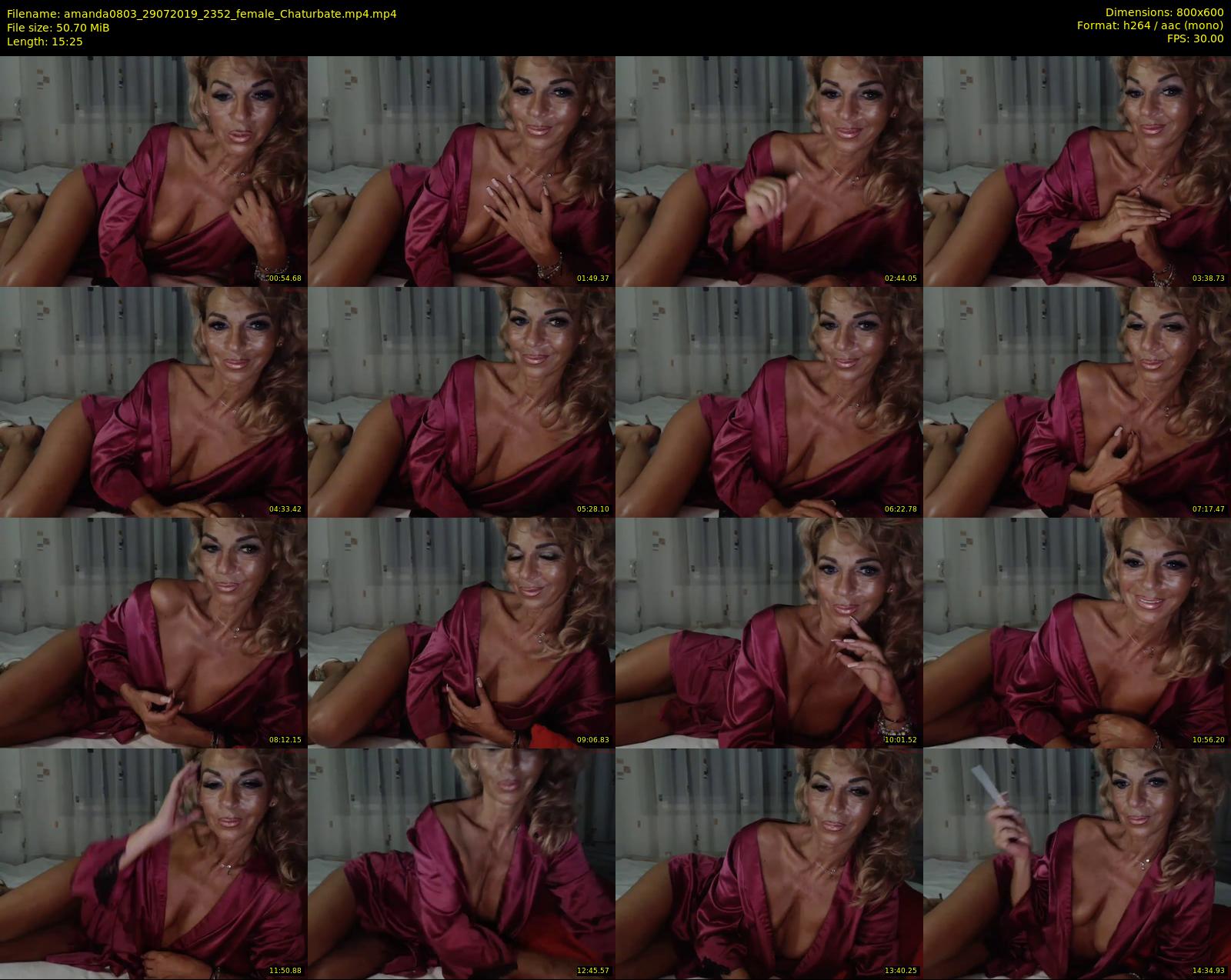 amanda0803 — 16 minute Chaturbate female cam show recording, 480p, Jul 29, 2019