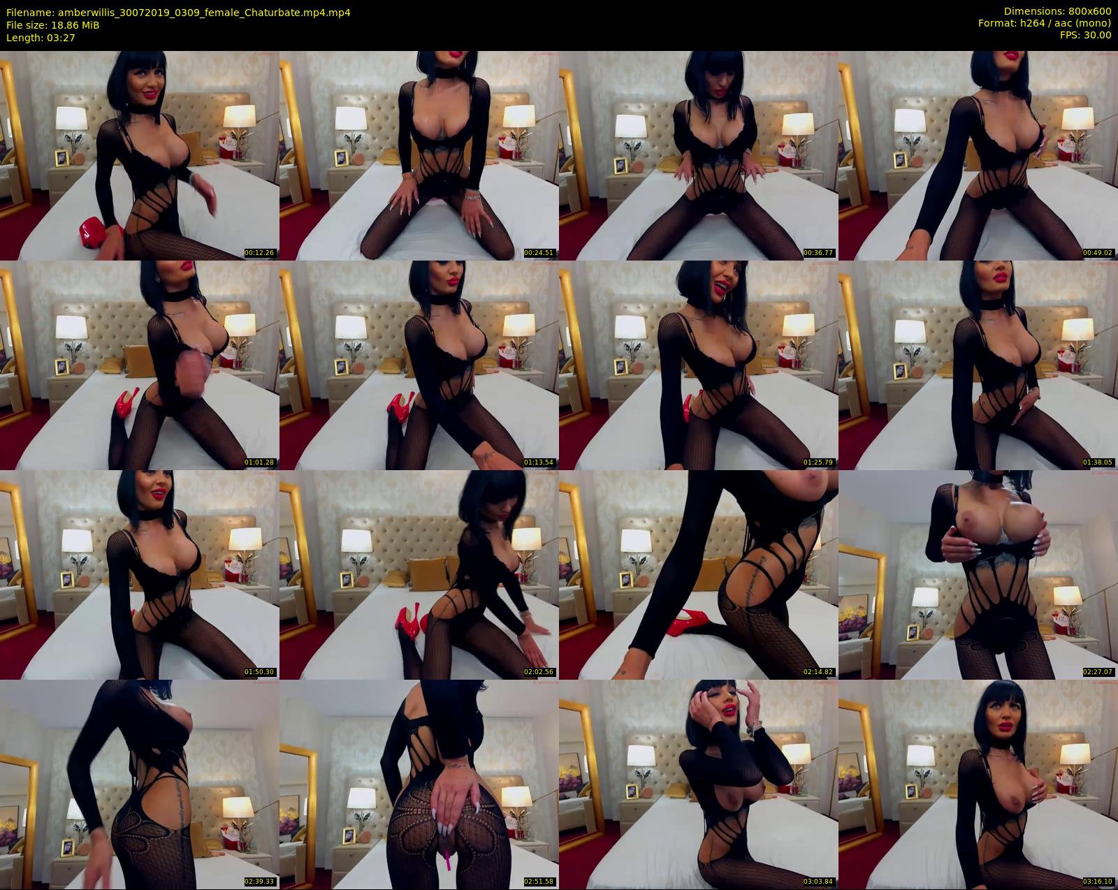 amberwillis — 4 minute Chaturbate female cam show recording, 480p, Jul 30, 2019