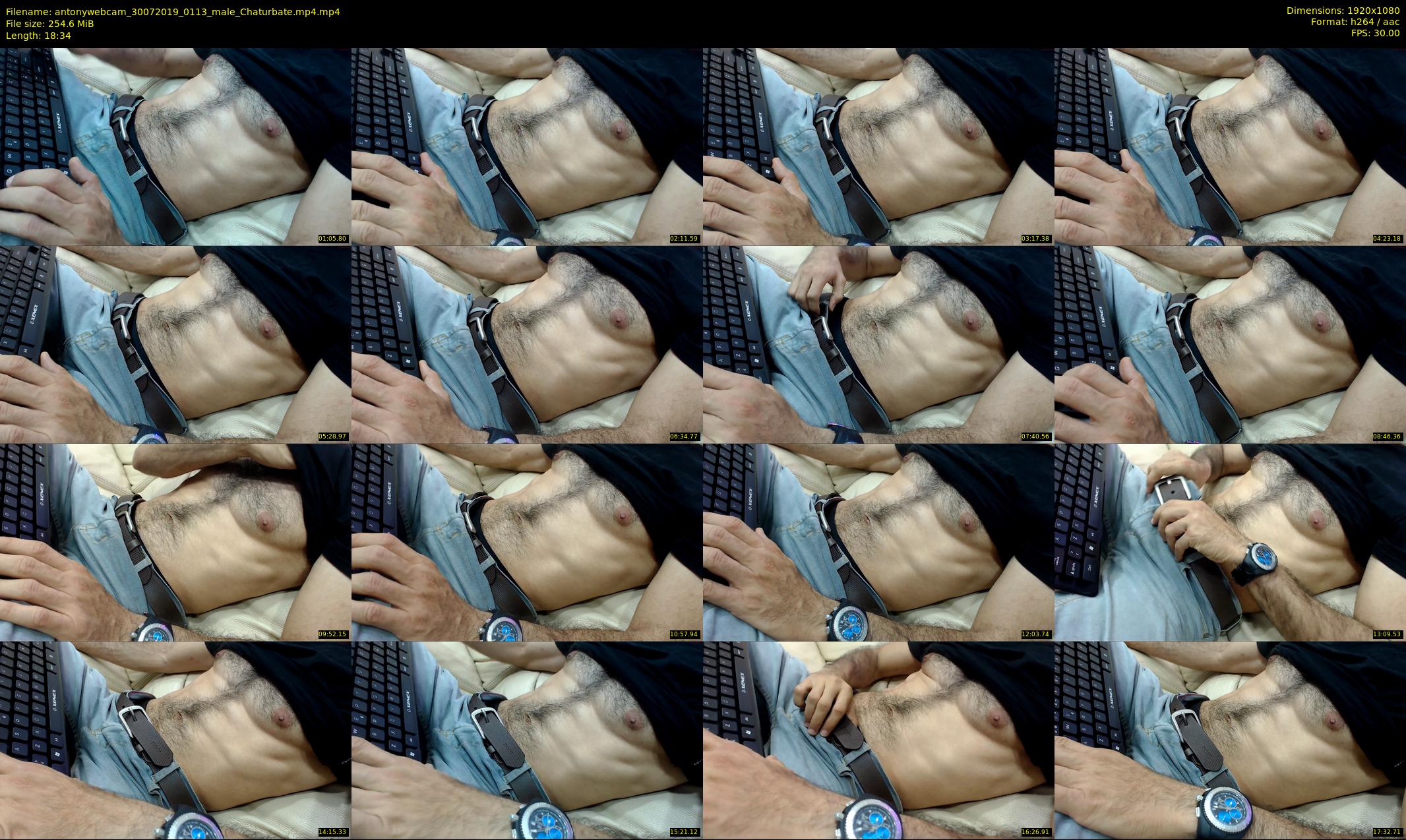 antonywebcam — 19 minute Chaturbate male cam show recording, 1080p, Jul 30, 2019