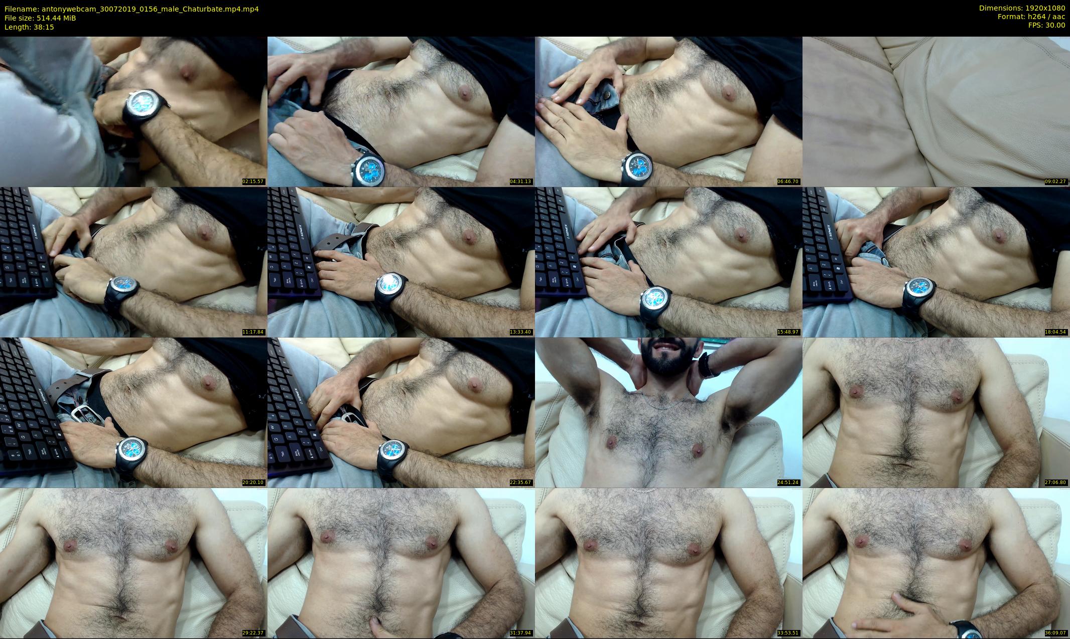 antonywebcam — 39 minute Chaturbate male cam show recording, 1080p, Jul 30, 2019