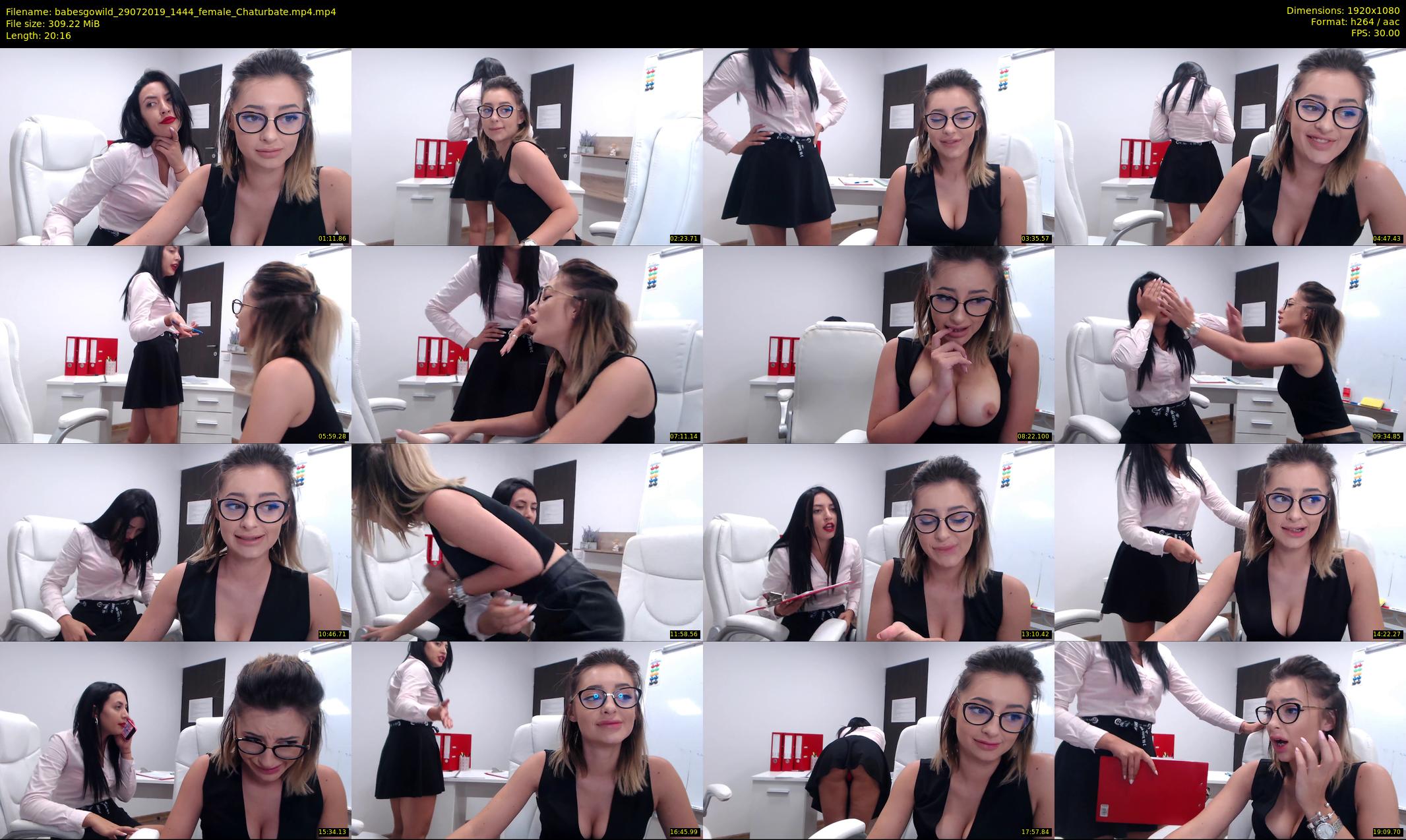 babesgowild — 21 minute Chaturbate couple cam show recording, 1080p, Jul 29, 2019