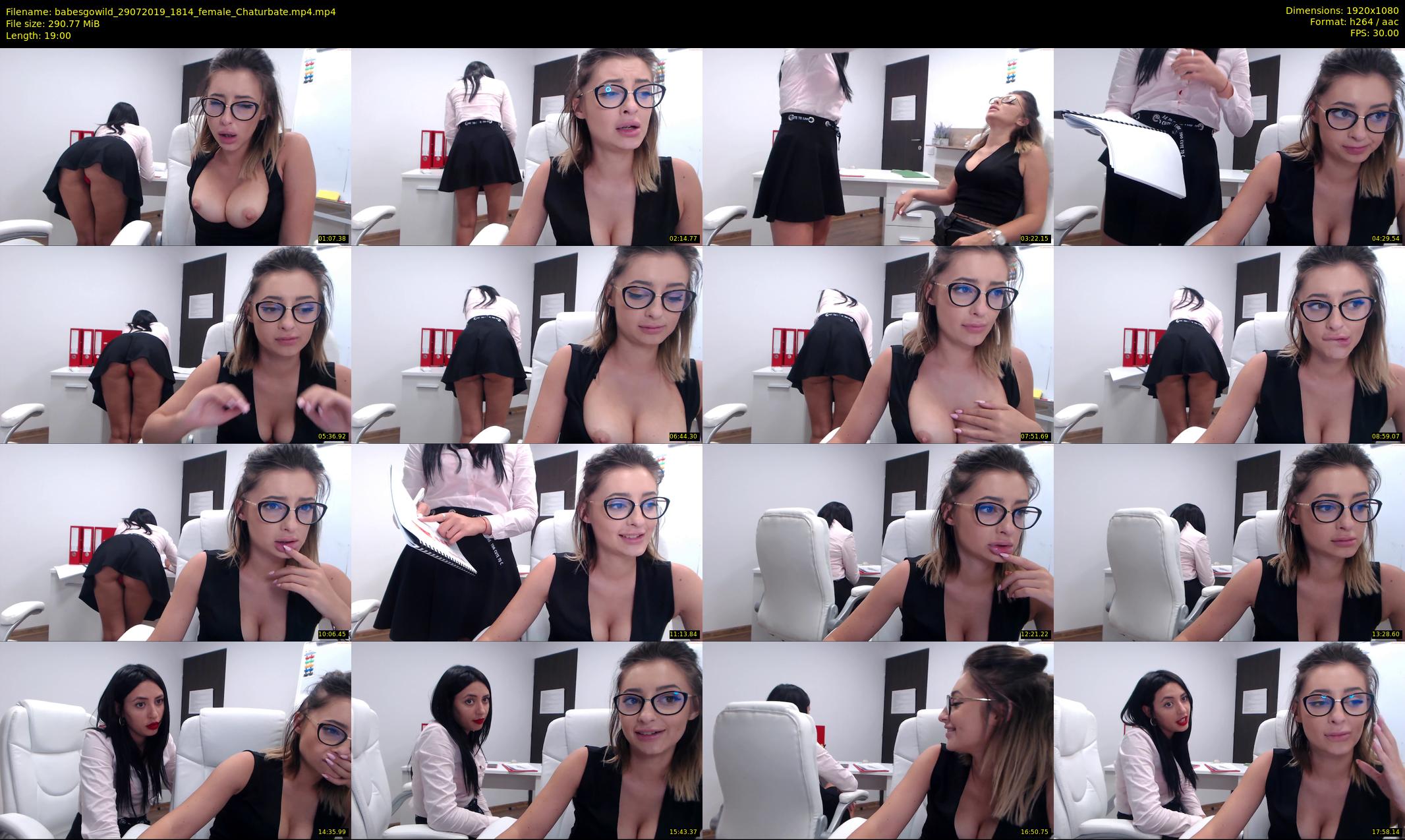 babesgowild — 19 minute Chaturbate couple cam show recording, 1080p, Jul 29, 2019