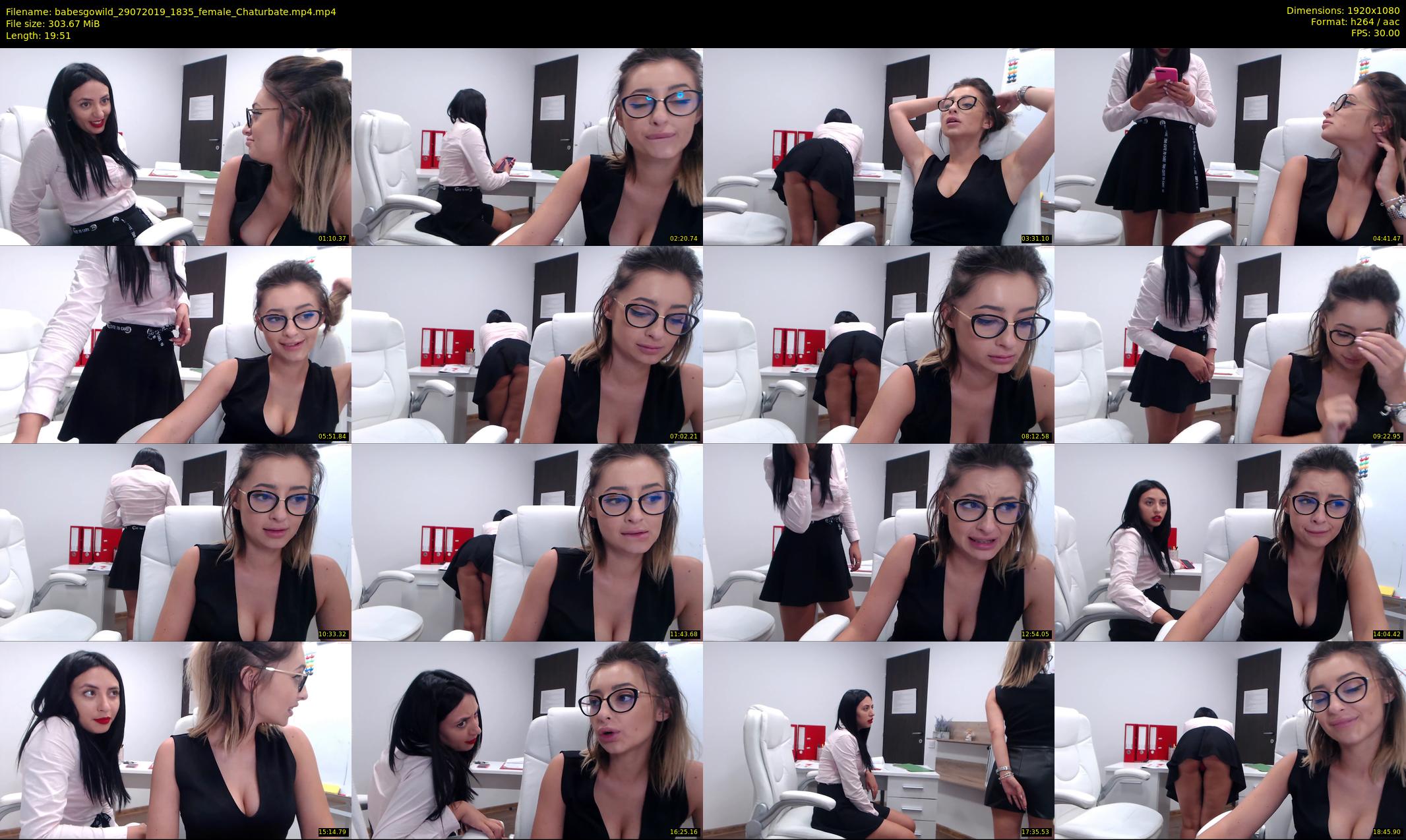 babesgowild — 20 minute Chaturbate couple cam show recording, 1080p, Jul 29, 2019