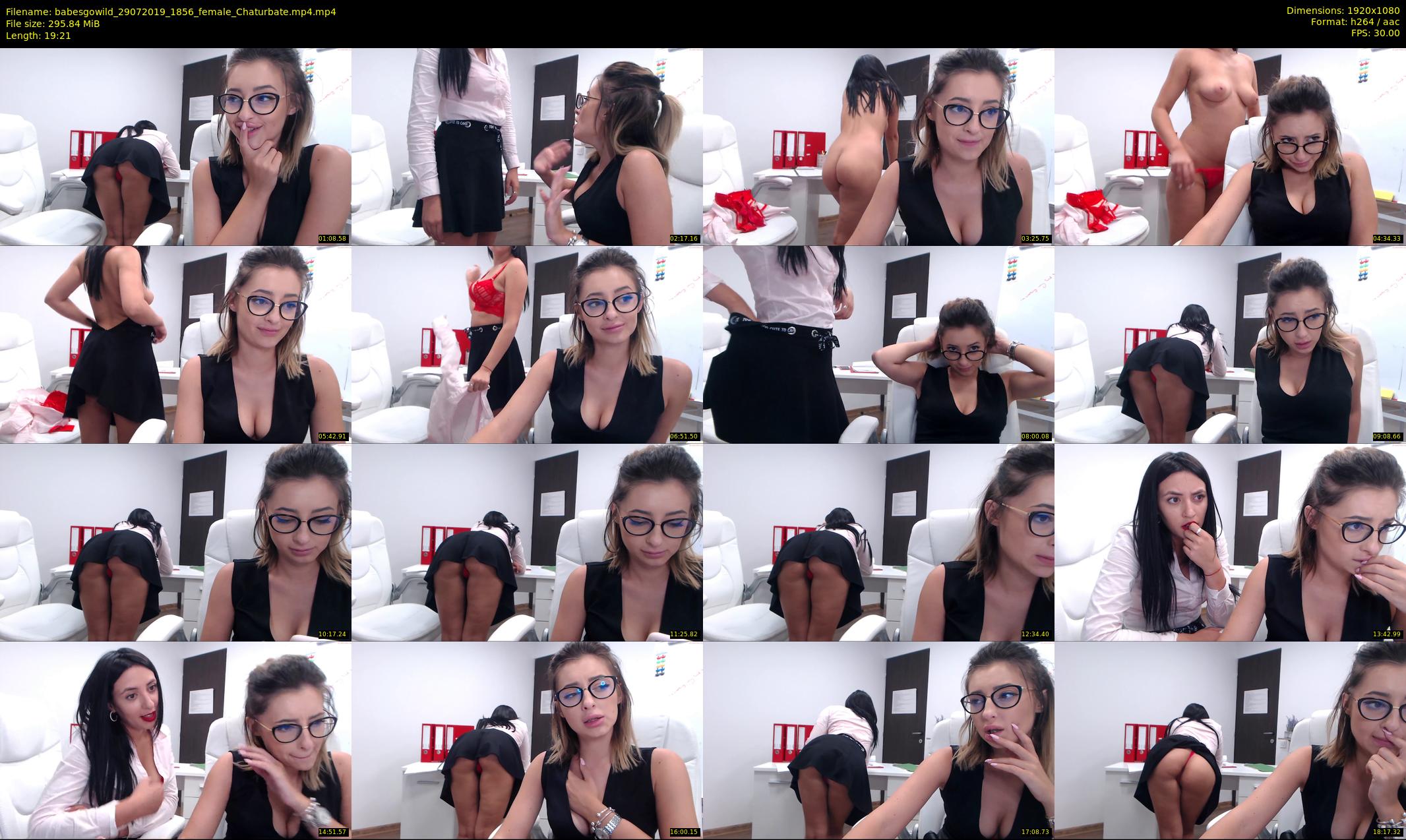 babesgowild — 20 minute Chaturbate couple cam show recording, 1080p, Jul 29, 2019